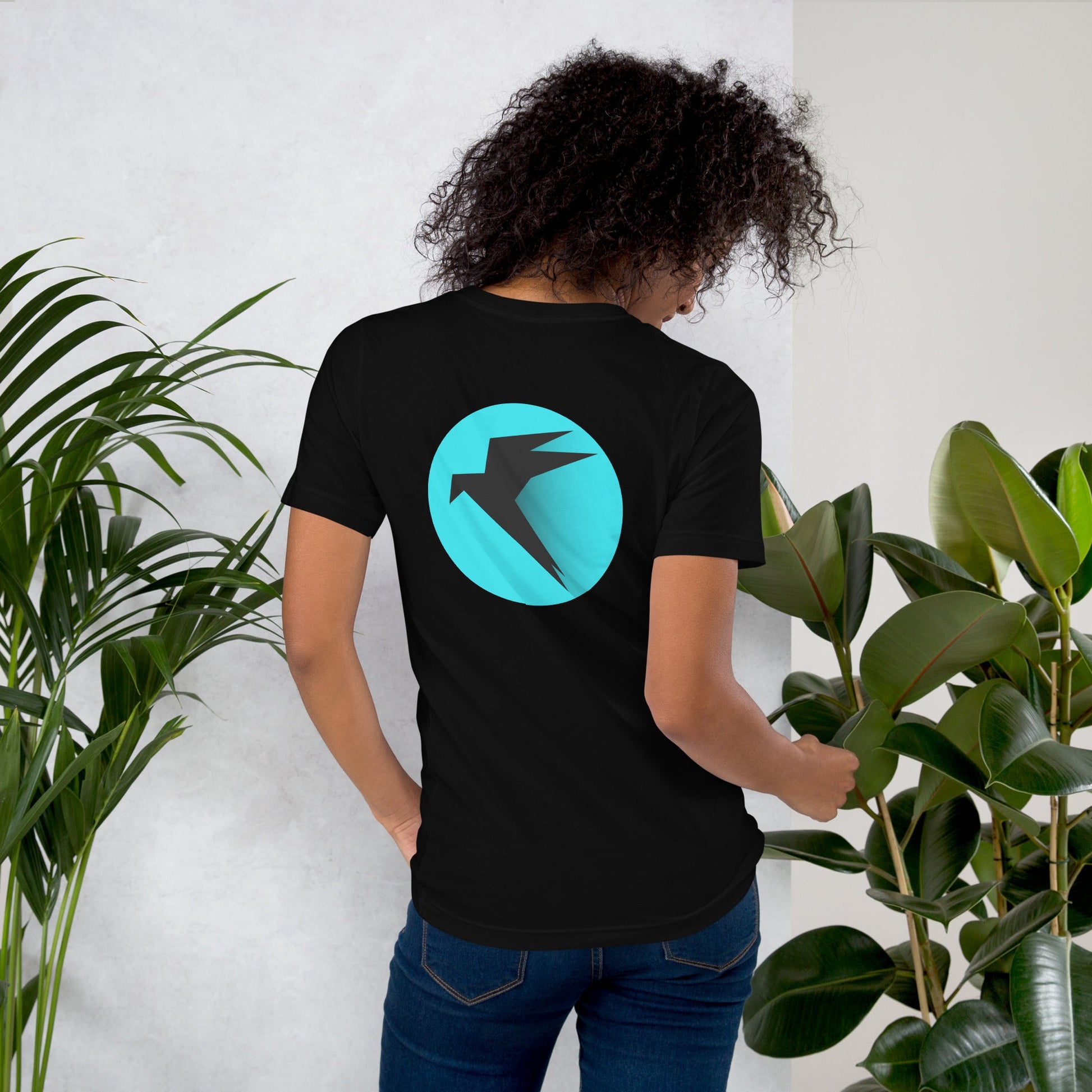 Parrot OS - The operating system for Hackers - Unisex t-shirt (back print) by DarkByteGear