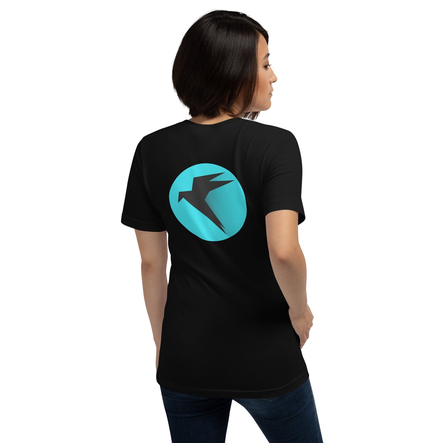 Parrot OS - The operating system for Hackers - Unisex t-shirt (back print) by DarkByteGear