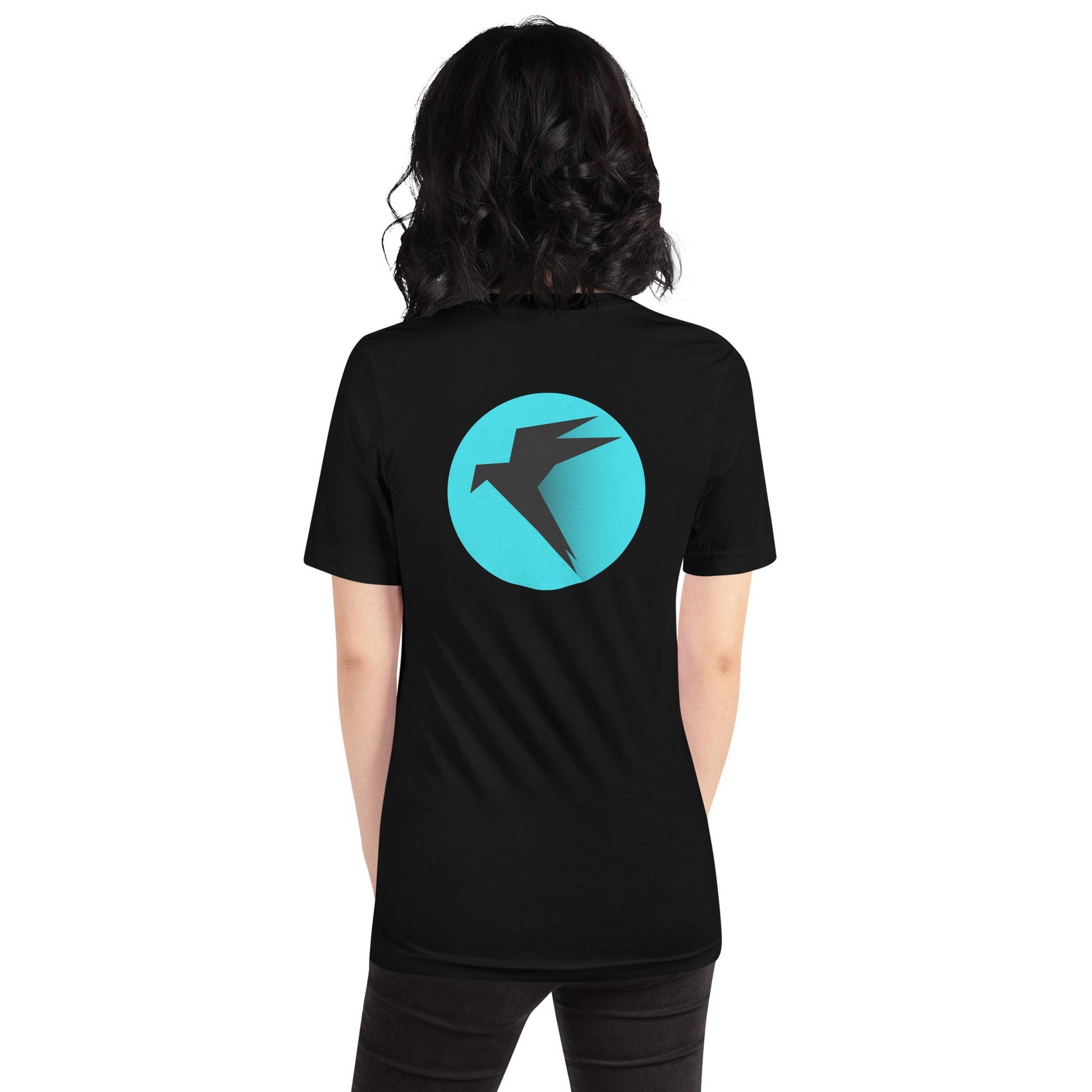 Parrot OS - The operating system for Hackers - Unisex t-shirt (back print) by DarkByteGear