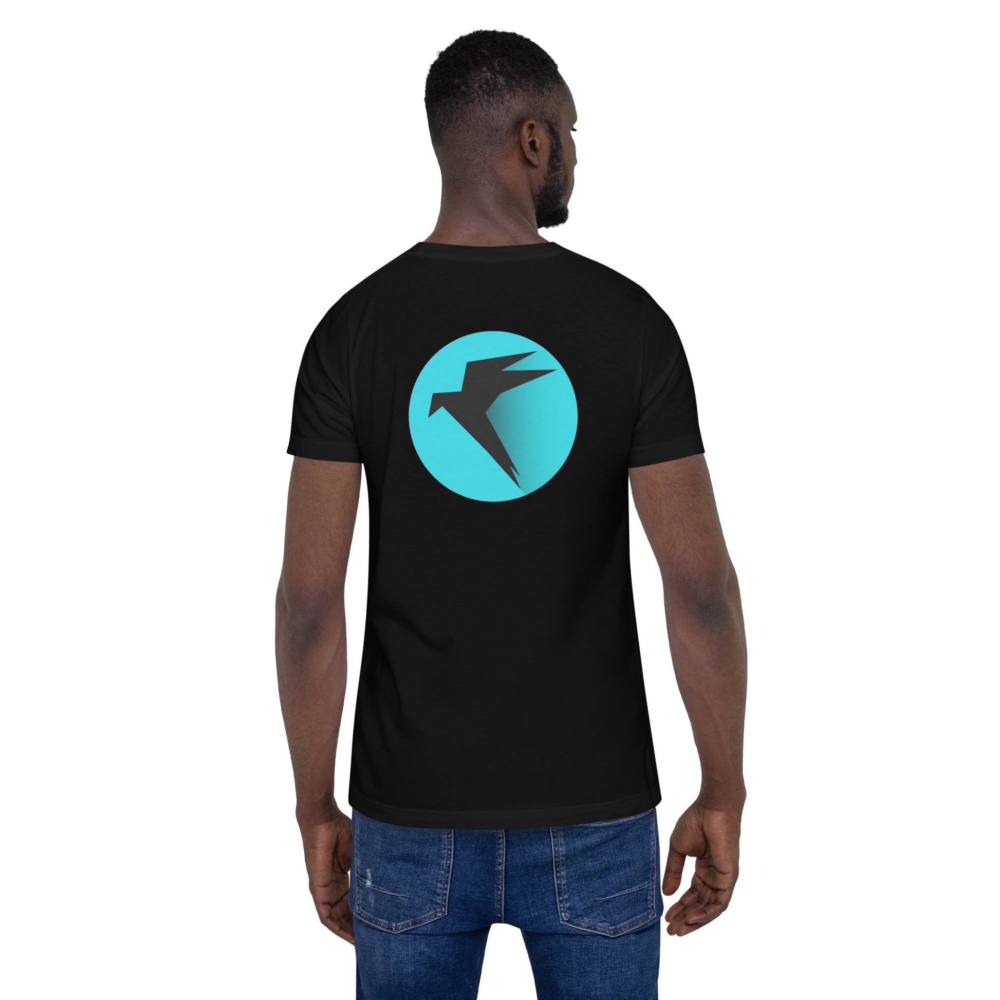 Parrot OS - The operating system for Hackers - Unisex t-shirt (back print) by DarkByteGear