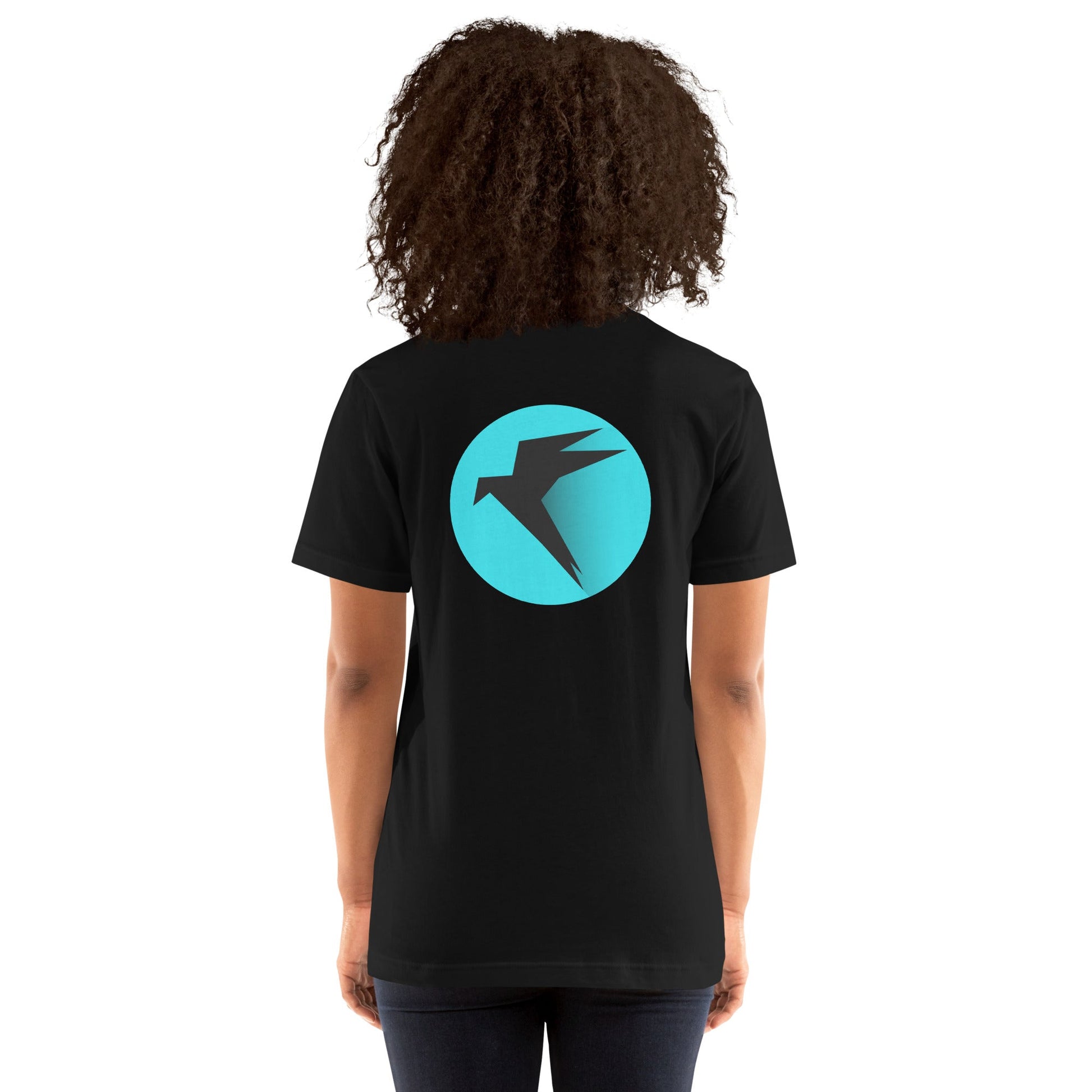 Parrot OS - The operating system for Hackers - Unisex t-shirt (back print) by DarkByteGear