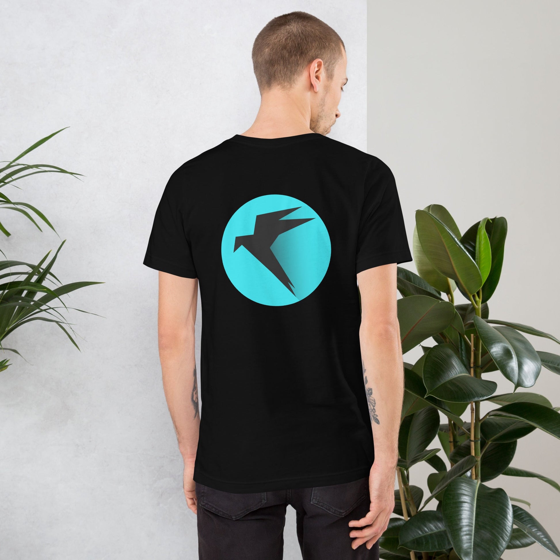 Parrot OS - The operating system for Hackers - Unisex t-shirt (back print) by DarkByteGear