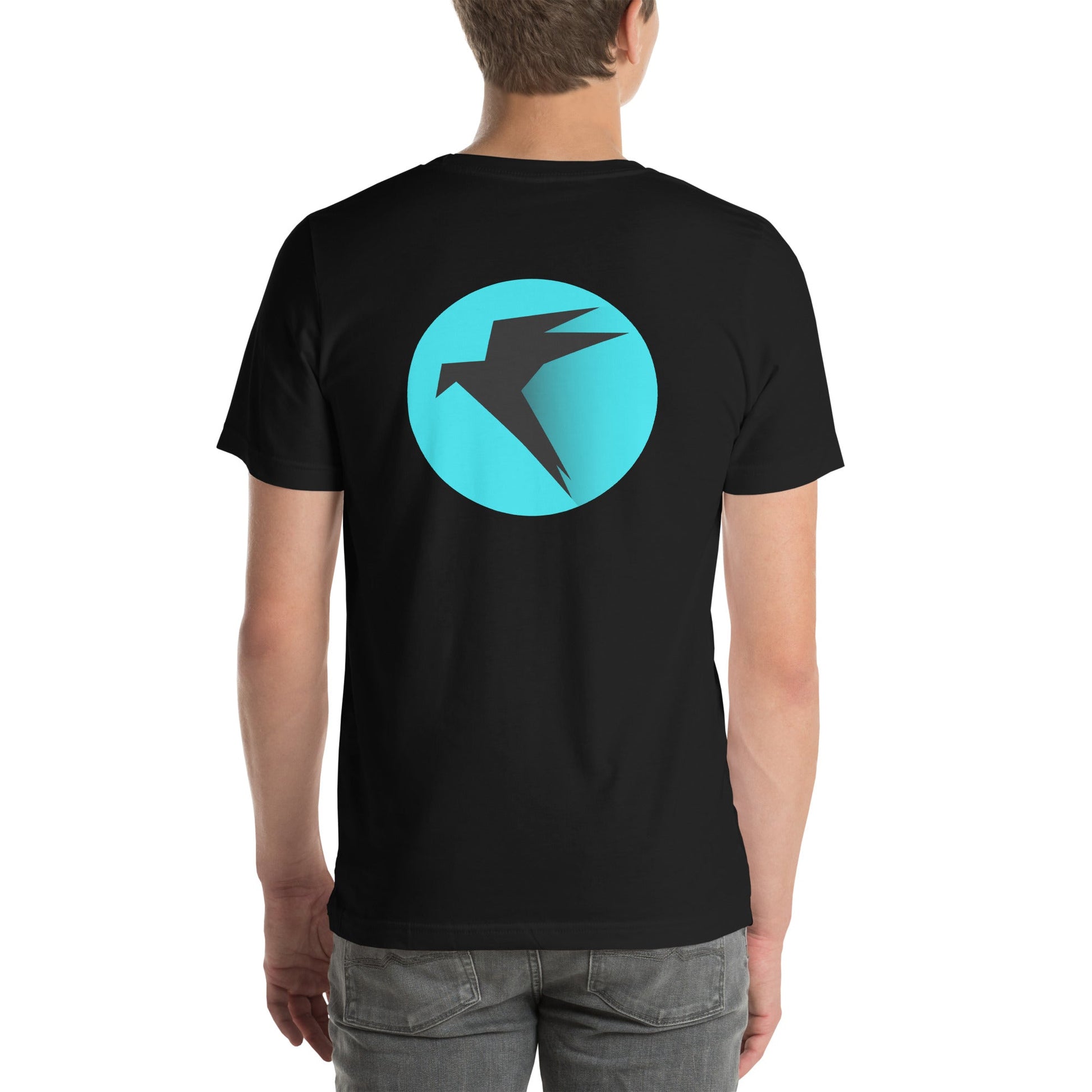 Parrot OS - The operating system for Hackers - Unisex t-shirt (back print) by DarkByteGear