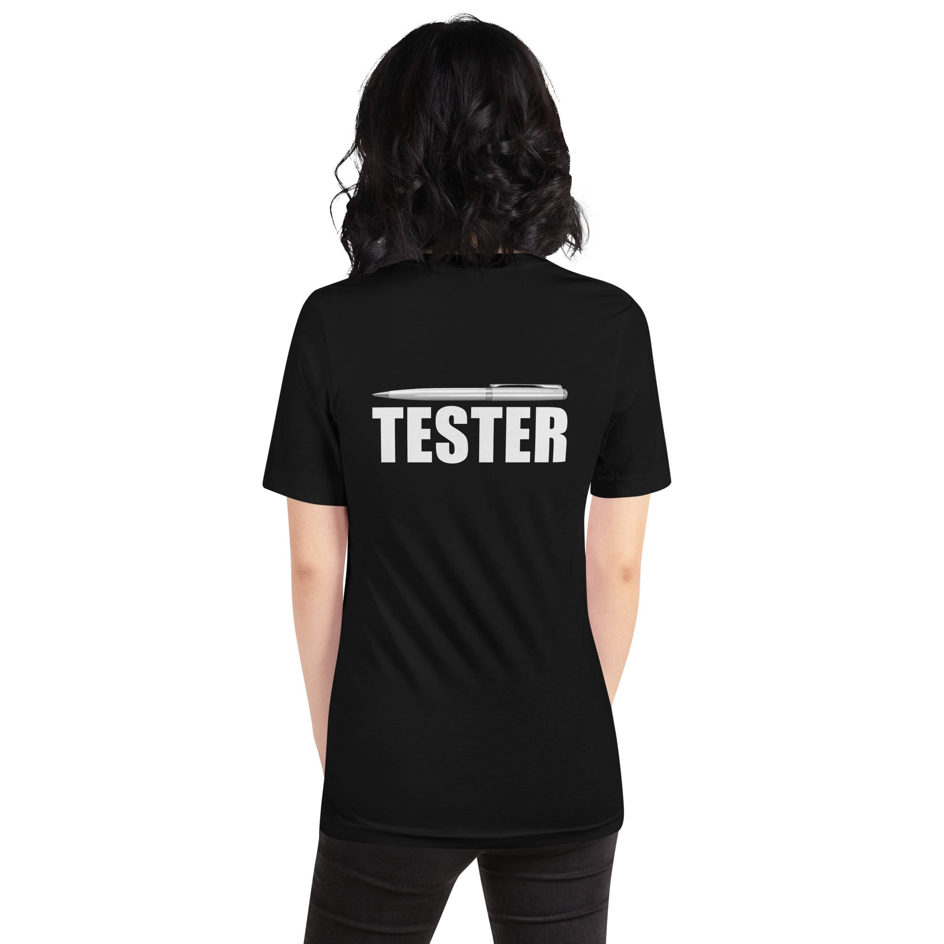 Pentester V2 - Unisex t-shirt ( Back Print ) by DarkByteGear