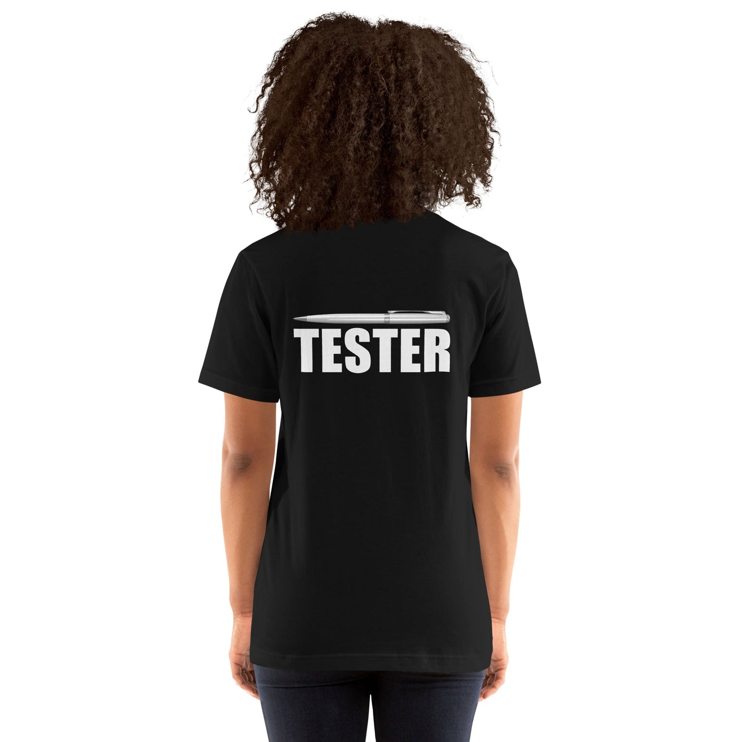 Pentester V2 - Unisex t-shirt ( Back Print ) by DarkByteGear