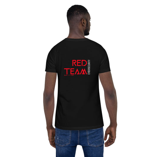 Cyber Security Red Team V4 - Unisex t-shirt ( Back Print ) by DarkByteGear