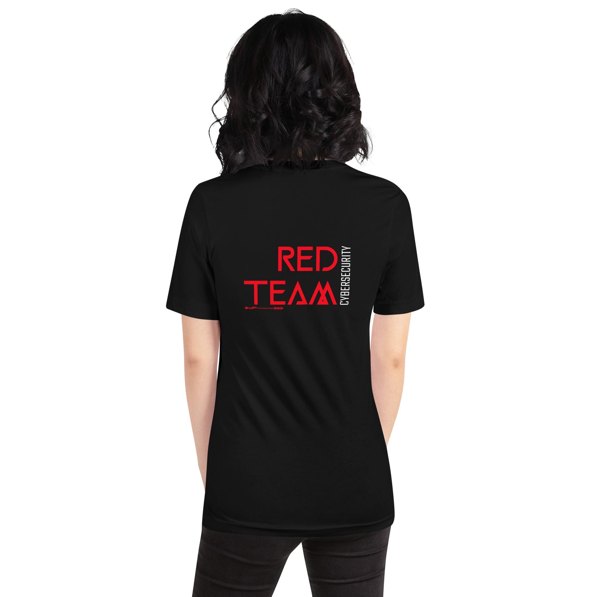 Cyber Security Red Team V4 - Unisex t-shirt ( Back Print ) by DarkByteGear