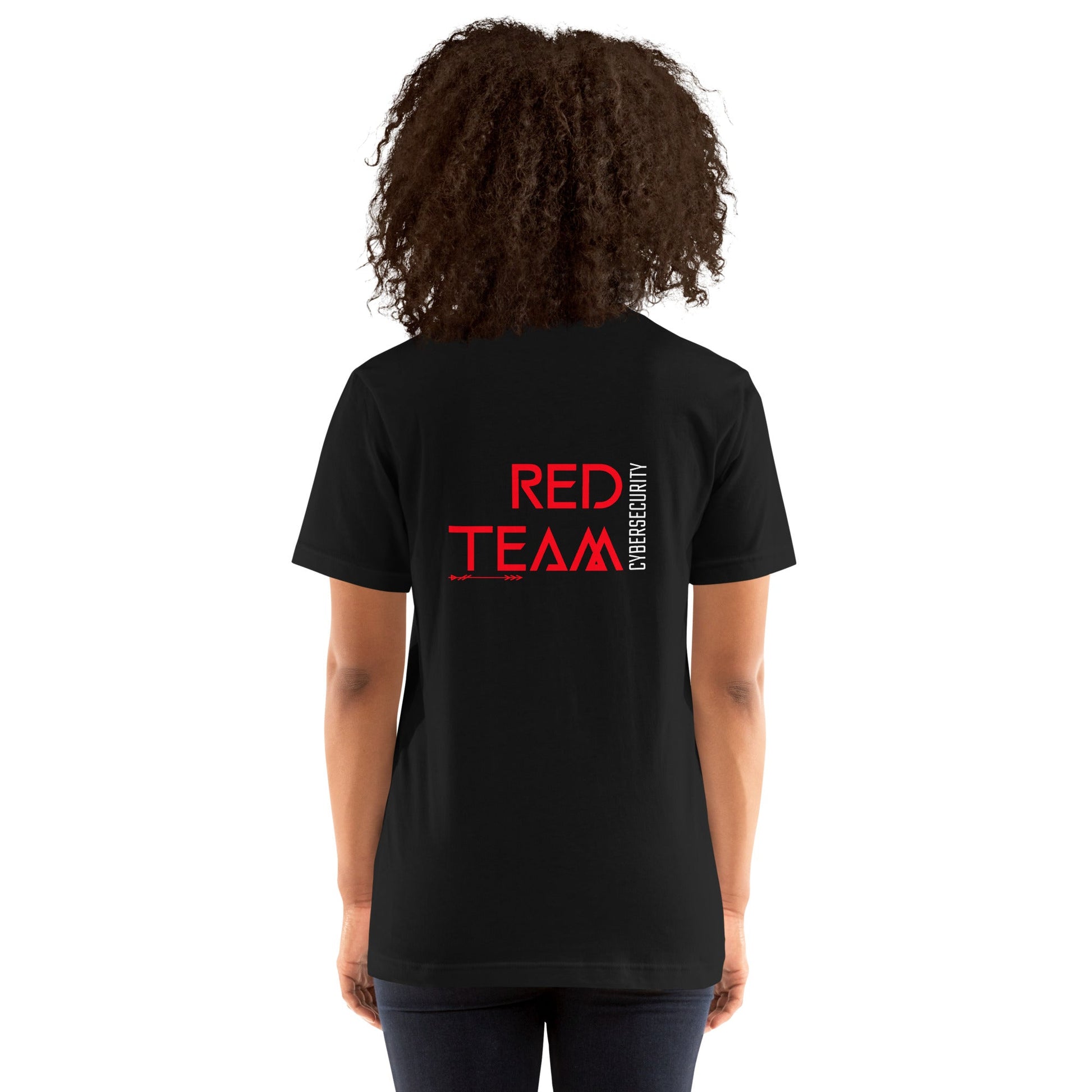 Cyber Security Red Team V4 - Unisex t-shirt ( Back Print ) by DarkByteGear