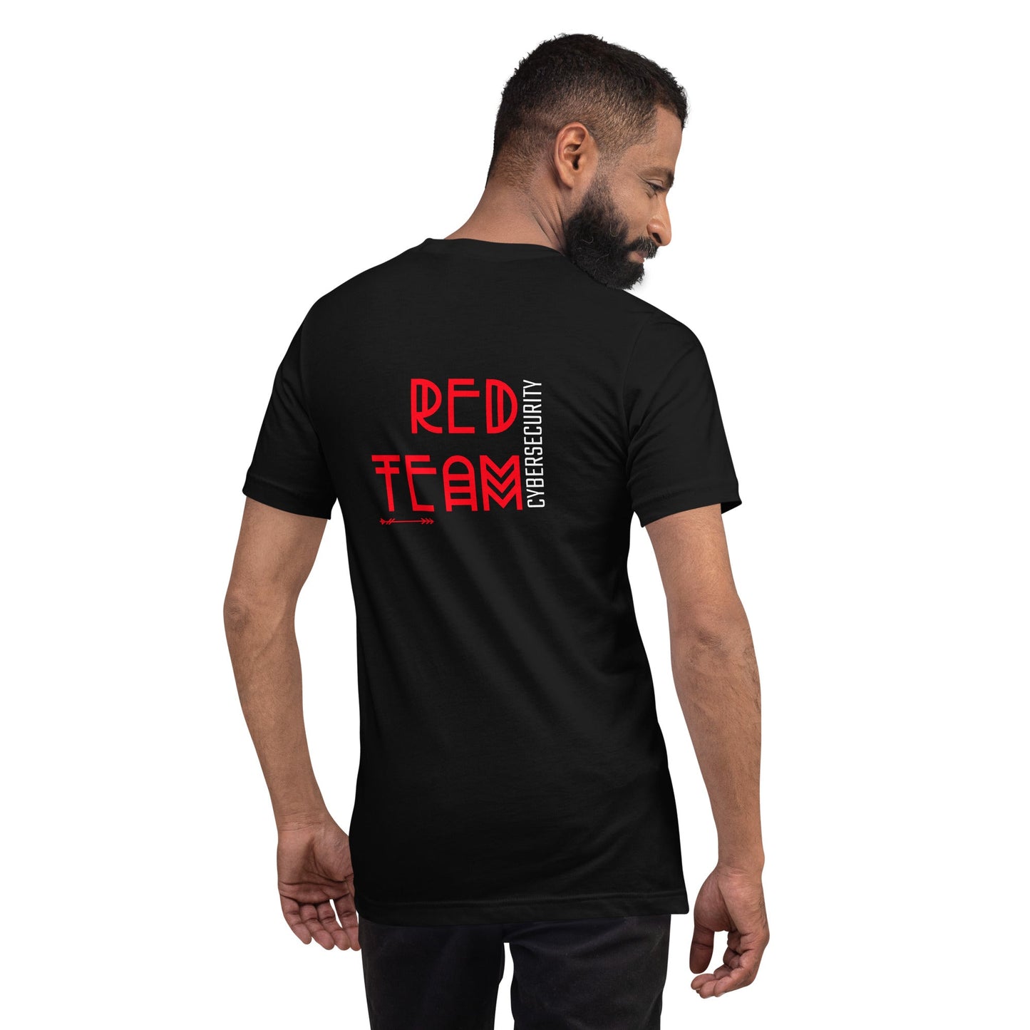 Cyber Security Red Team V5 - Unisex t-shirt ( Back Print ) by DarkByteGear