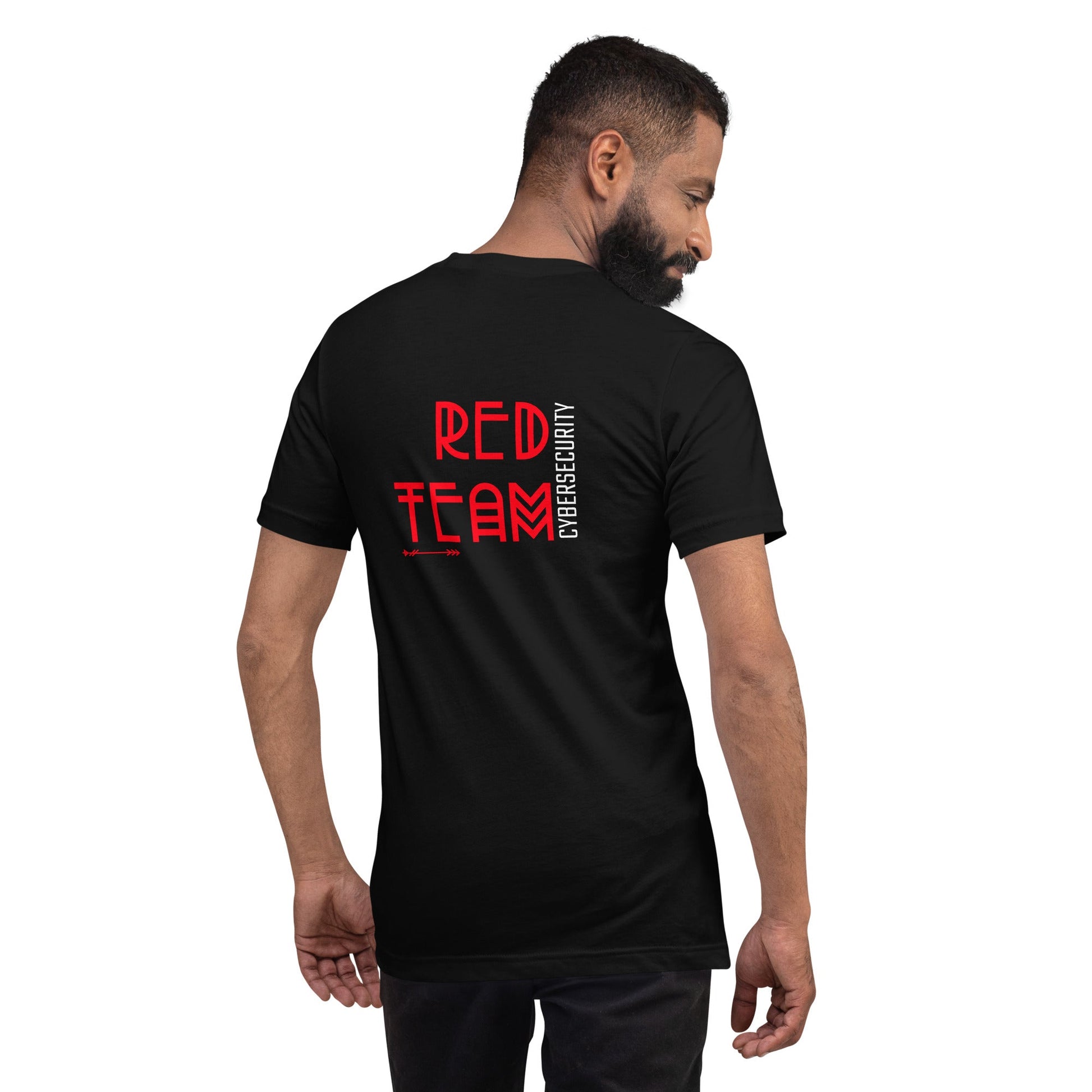 Cyber Security Red Team V5 - Unisex t-shirt ( Back Print ) by DarkByteGear