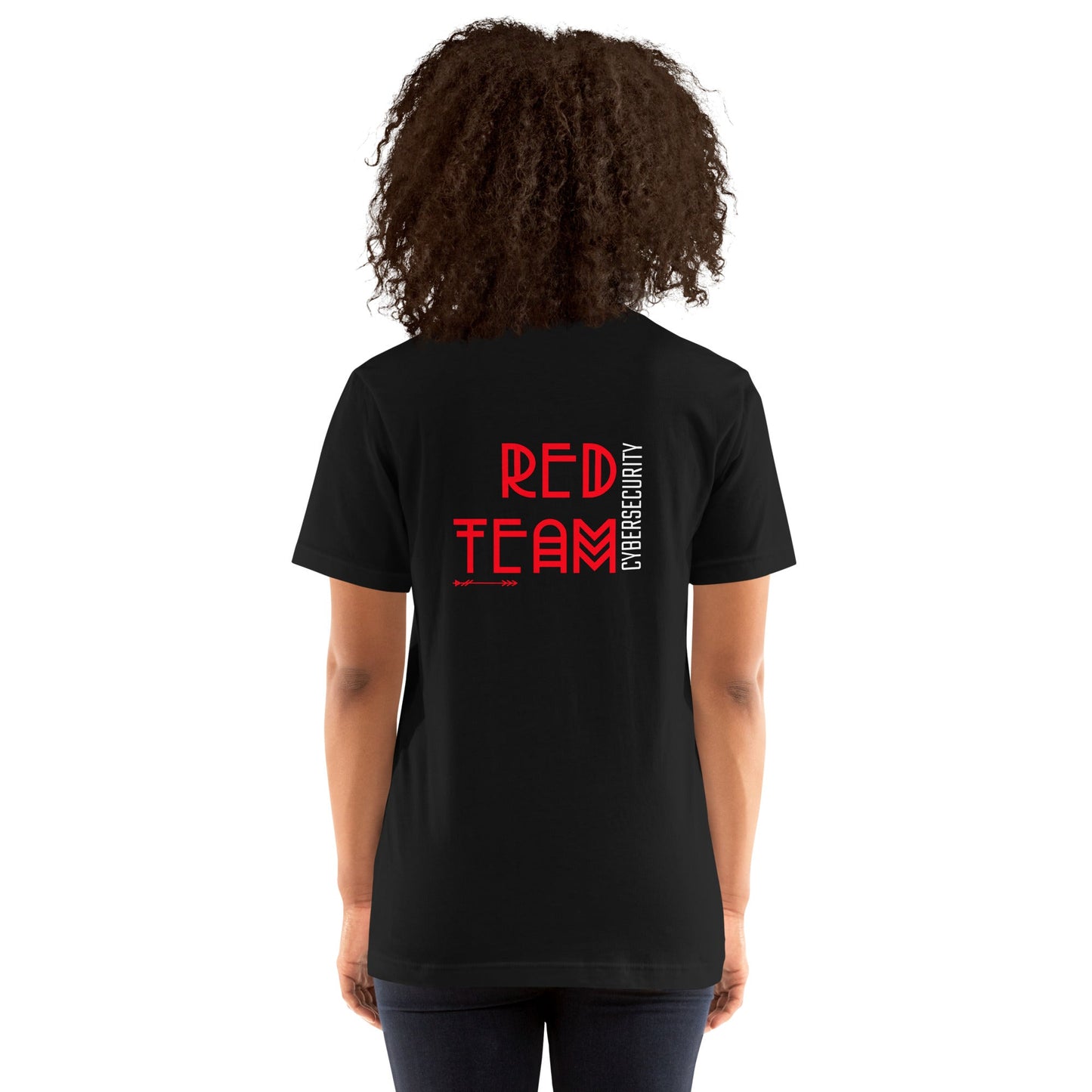 Cyber Security Red Team V5 - Unisex t-shirt ( Back Print ) by DarkByteGear