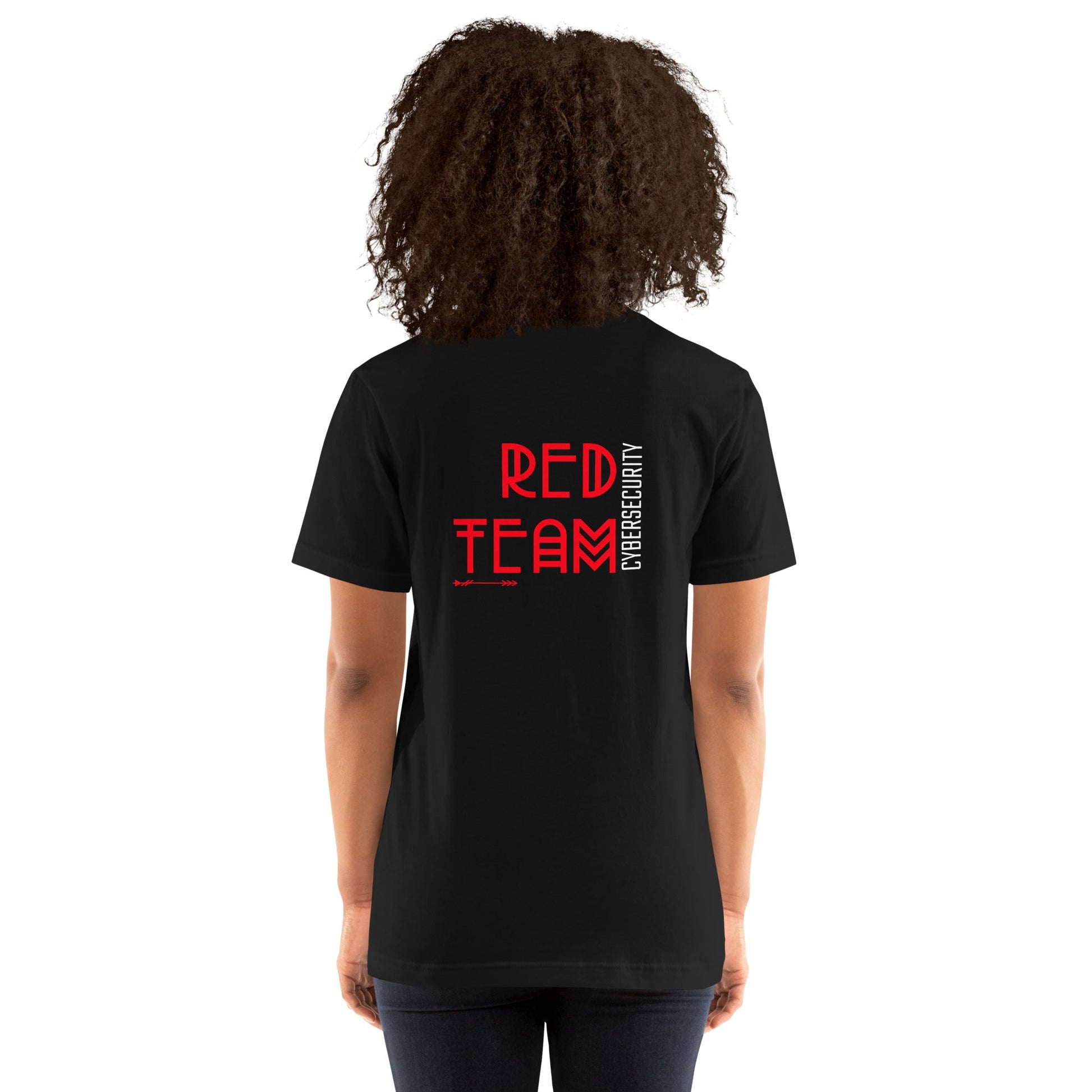 Cyber Security Red Team V5 - Unisex t-shirt ( Back Print ) by DarkByteGear