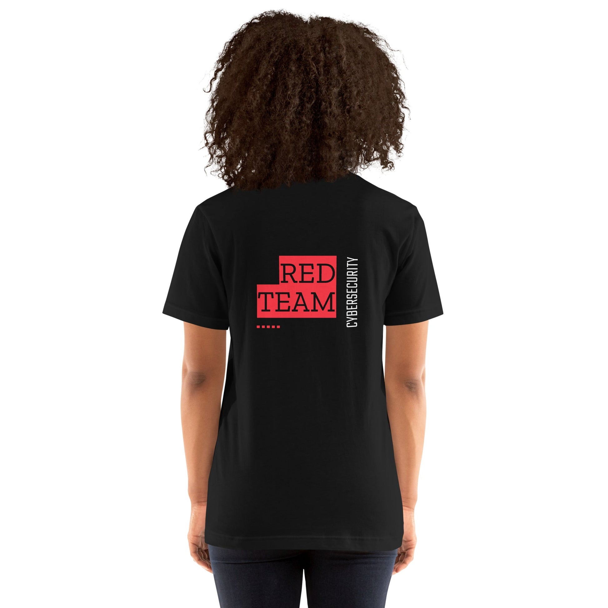 Cyber Security Red Team V13 - Unisex t-shirt ( Back Print ) by DarkByteGear