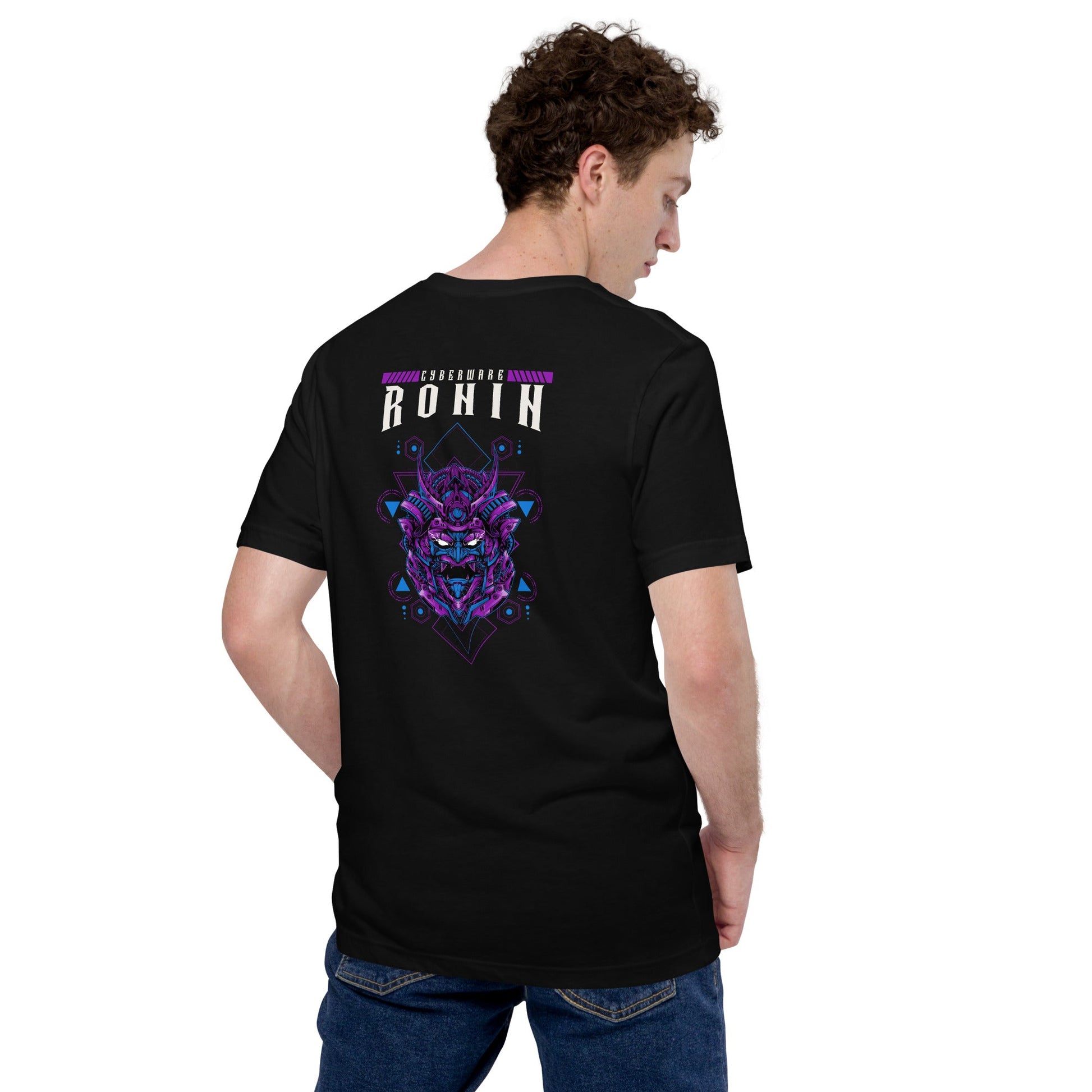 CyberWare Ronin - Unisex t-shirt ( Back Print ) by DarkByteGear