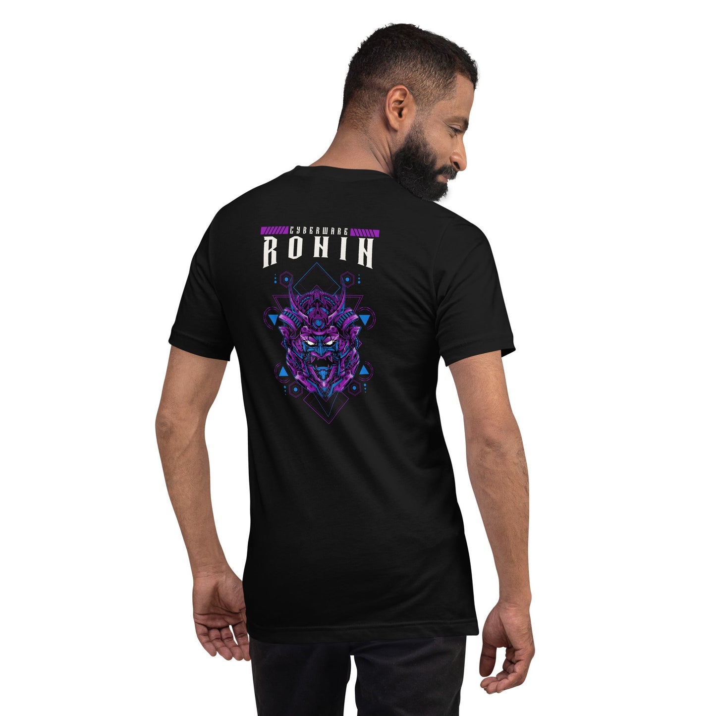 CyberWare Ronin - Unisex t-shirt ( Back Print ) by DarkByteGear