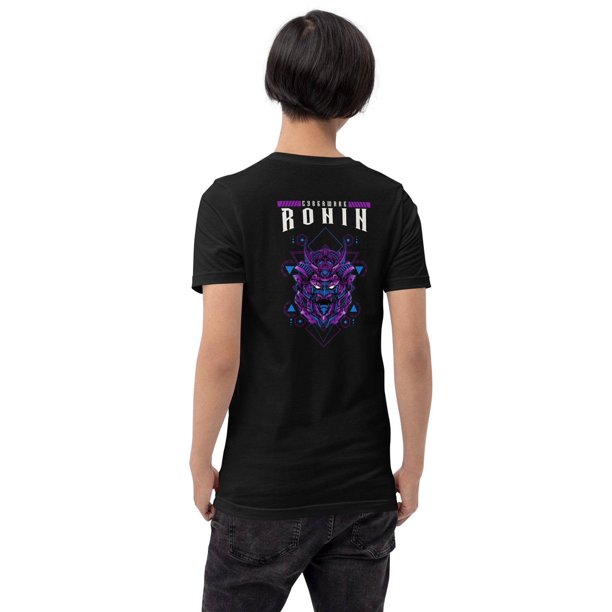 CyberWare Ronin - Unisex t-shirt ( Back Print ) by DarkByteGear