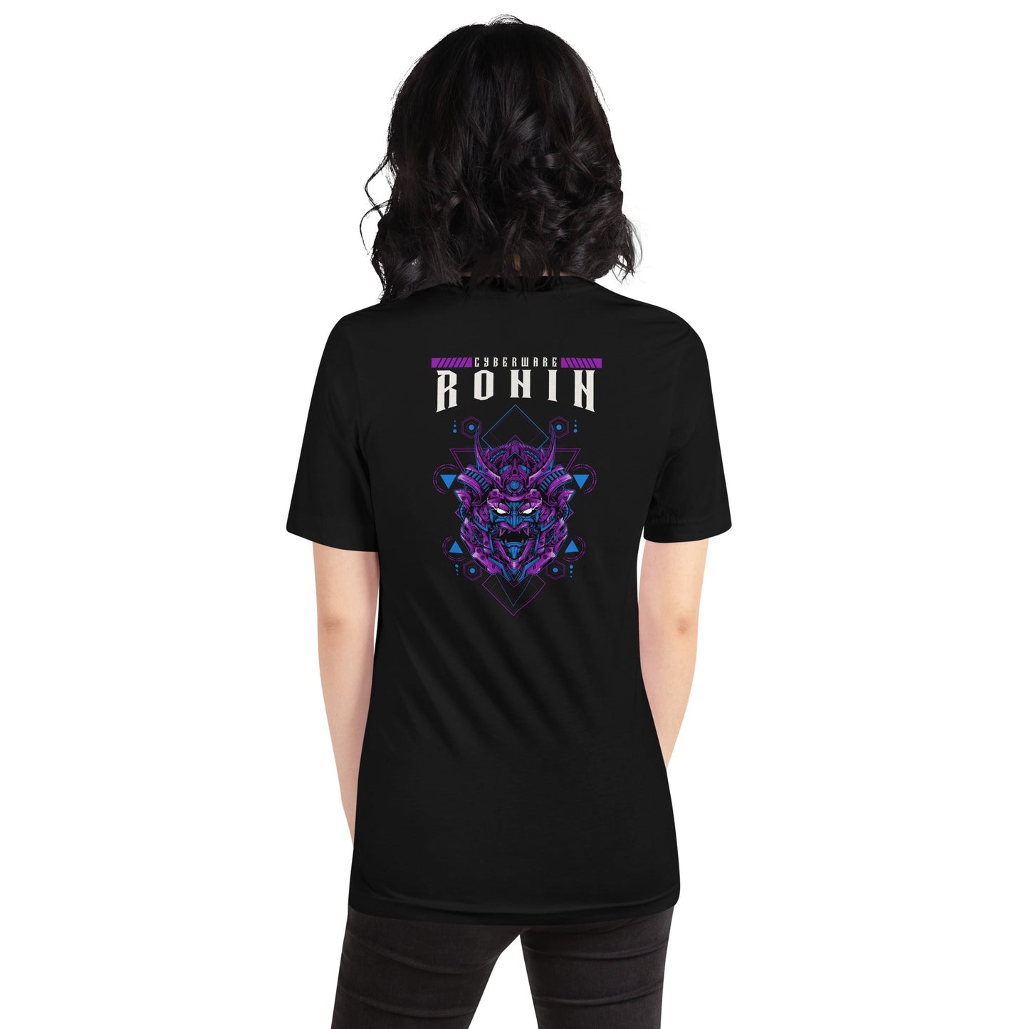CyberWare Ronin - Unisex t-shirt ( Back Print ) by DarkByteGear