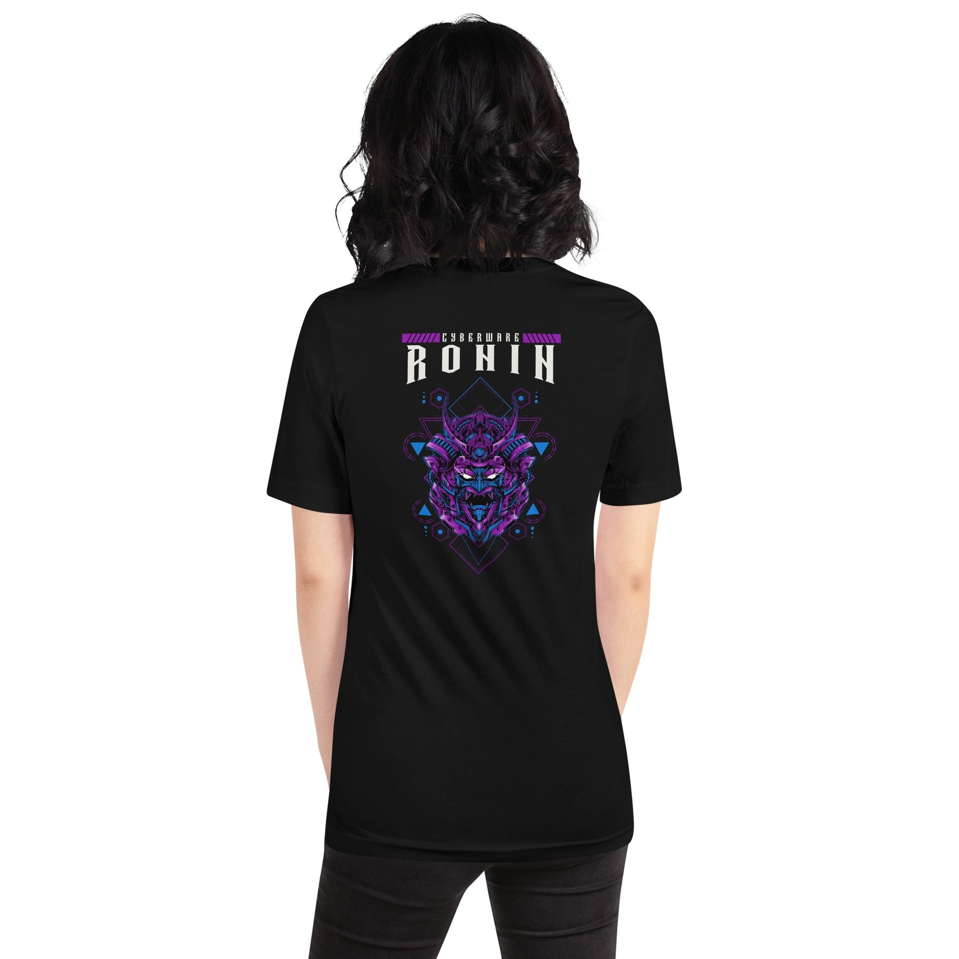 CyberWare Ronin - Unisex t-shirt ( Back Print ) by DarkByteGear