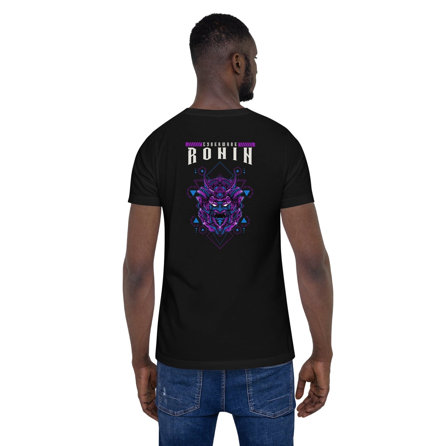 CyberWare Ronin - Unisex t-shirt ( Back Print ) by DarkByteGear