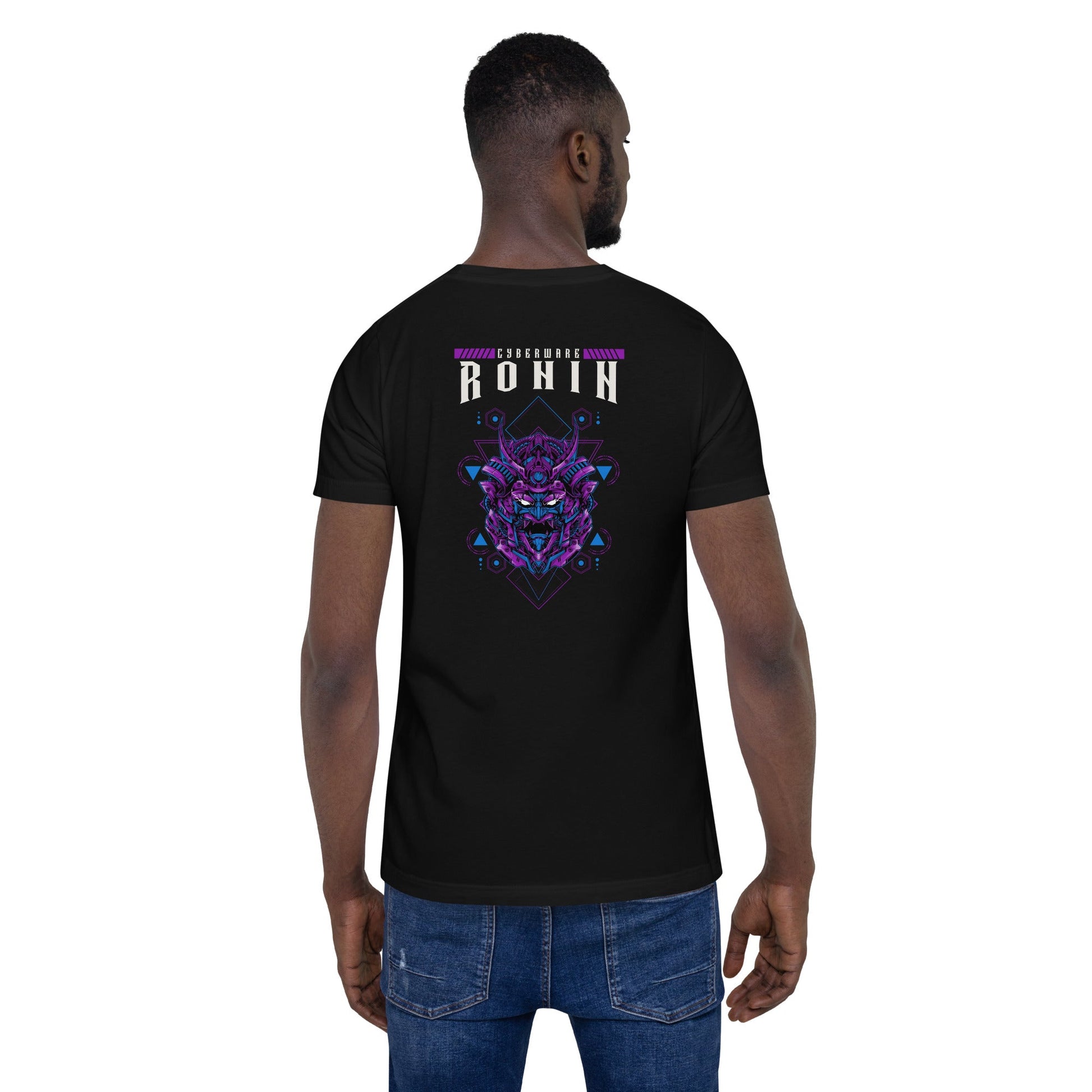 CyberWare Ronin - Unisex t-shirt ( Back Print ) by DarkByteGear