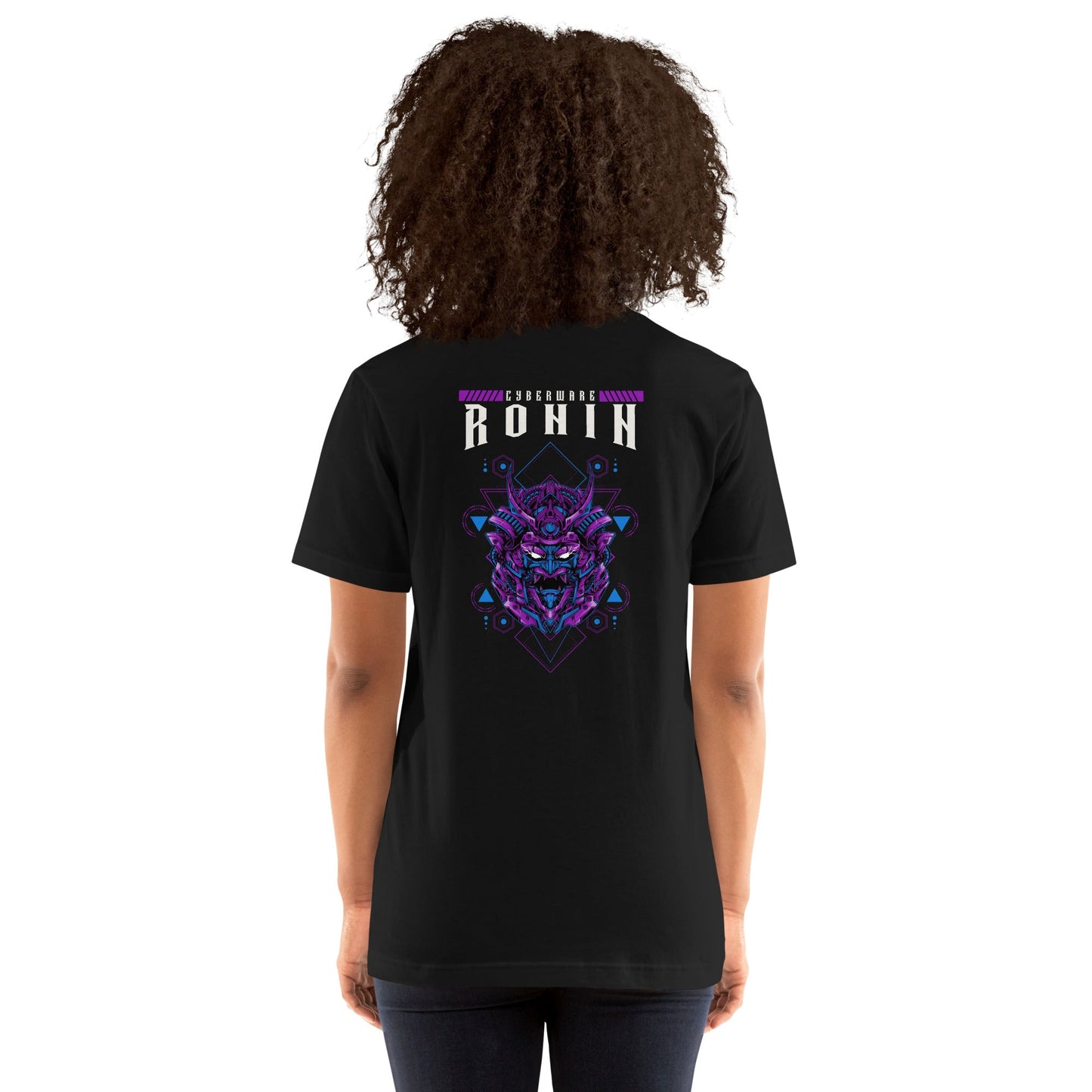 CyberWare Ronin - Unisex t-shirt ( Back Print ) by DarkByteGear