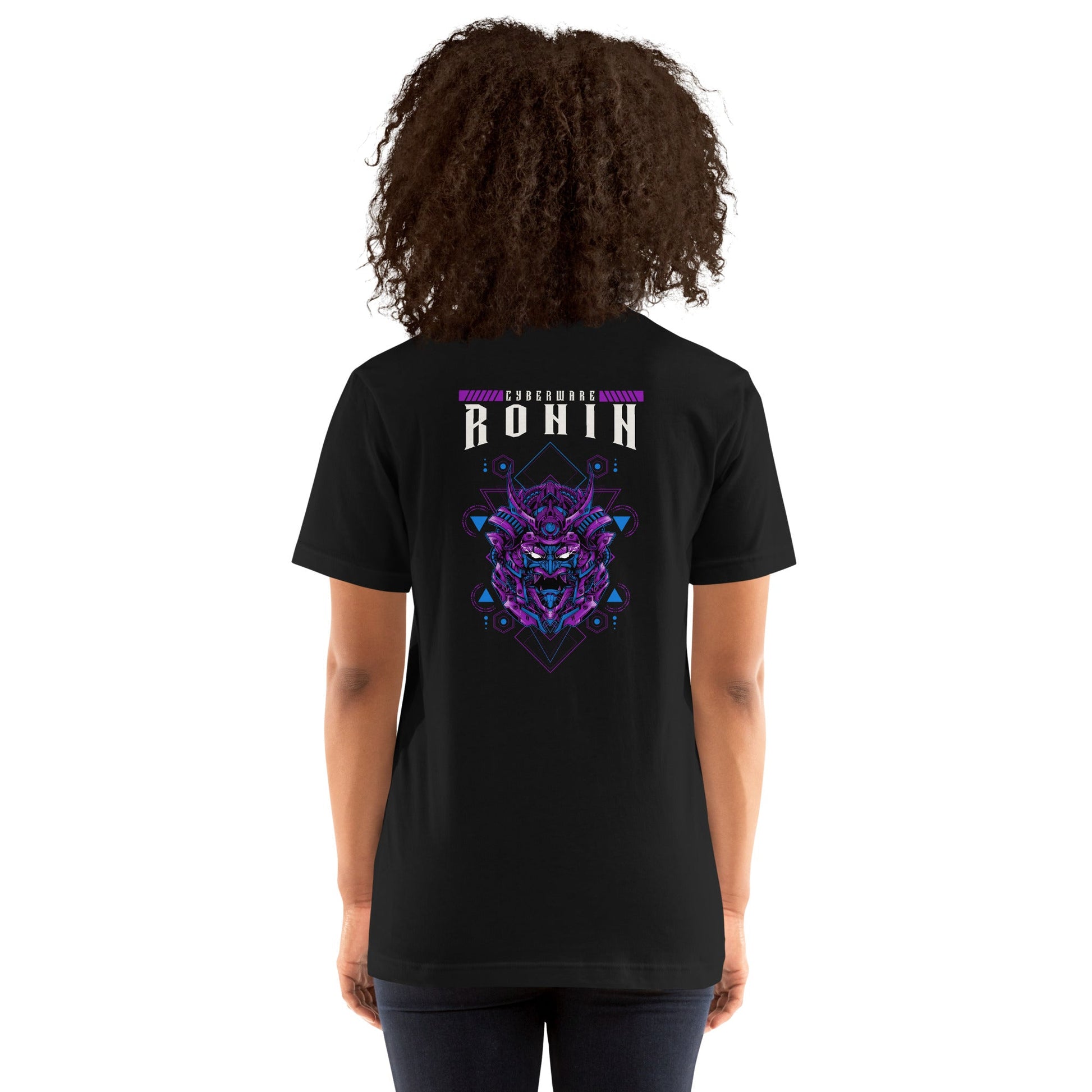 CyberWare Ronin - Unisex t-shirt ( Back Print ) by DarkByteGear
