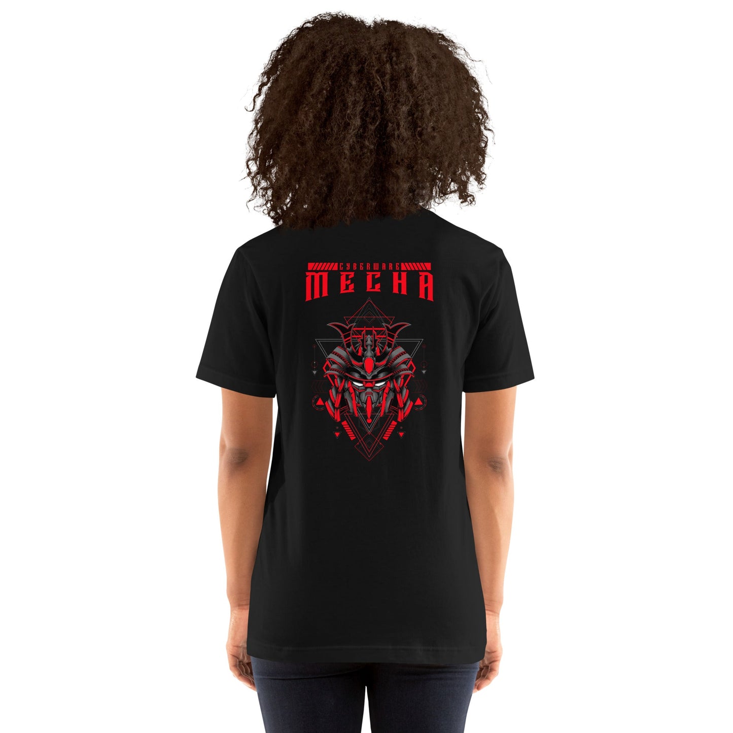 CyberWare Mecha - Unisex t-shirt ( Back Print ) by DarkByteGear