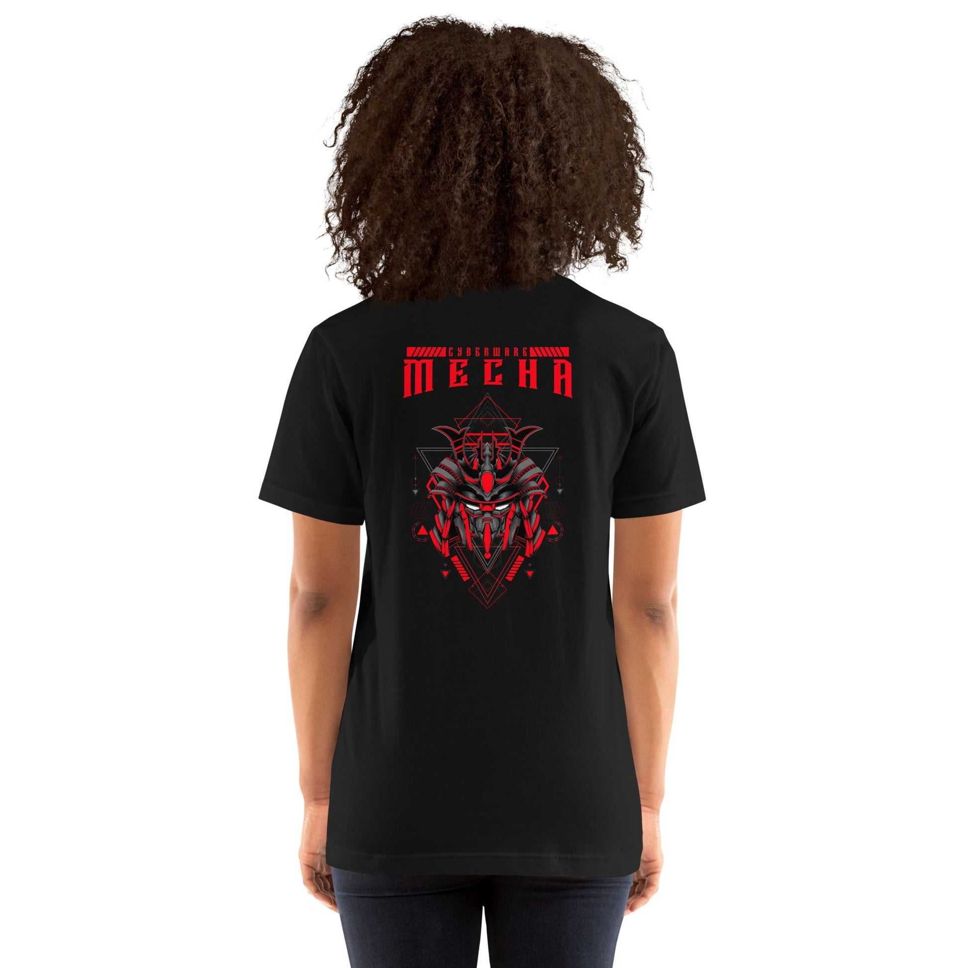 CyberWare Mecha - Unisex t-shirt ( Back Print ) by DarkByteGear