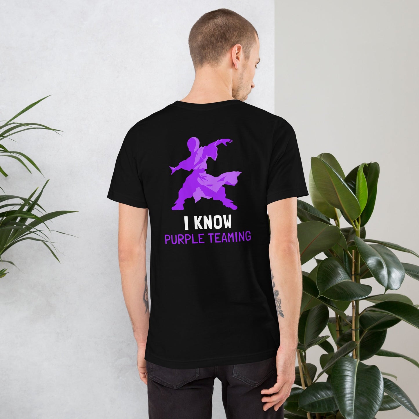 I Know Purple Teaming - Unisex t-shirt by DarkByteGear