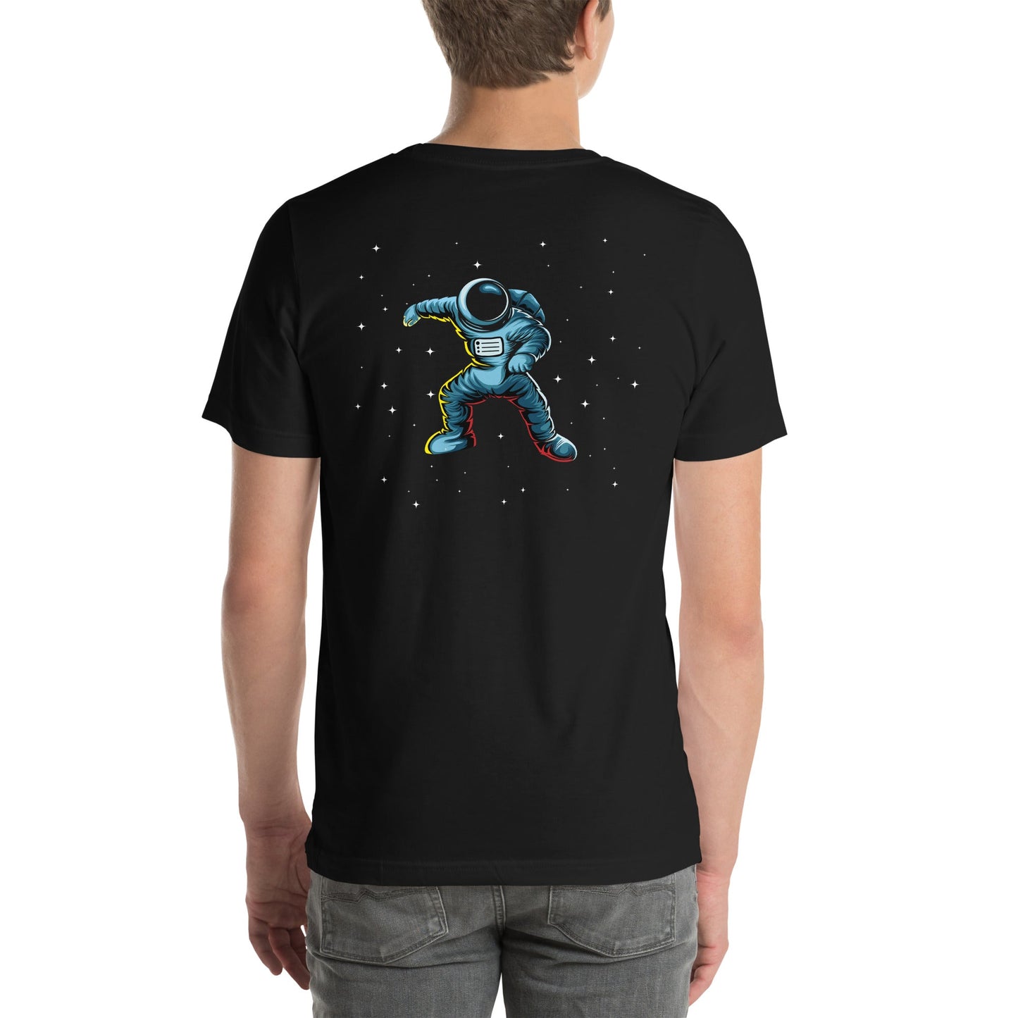 My Black Space - Unisex t-shirt ( Back Print ) by DarkByteGear