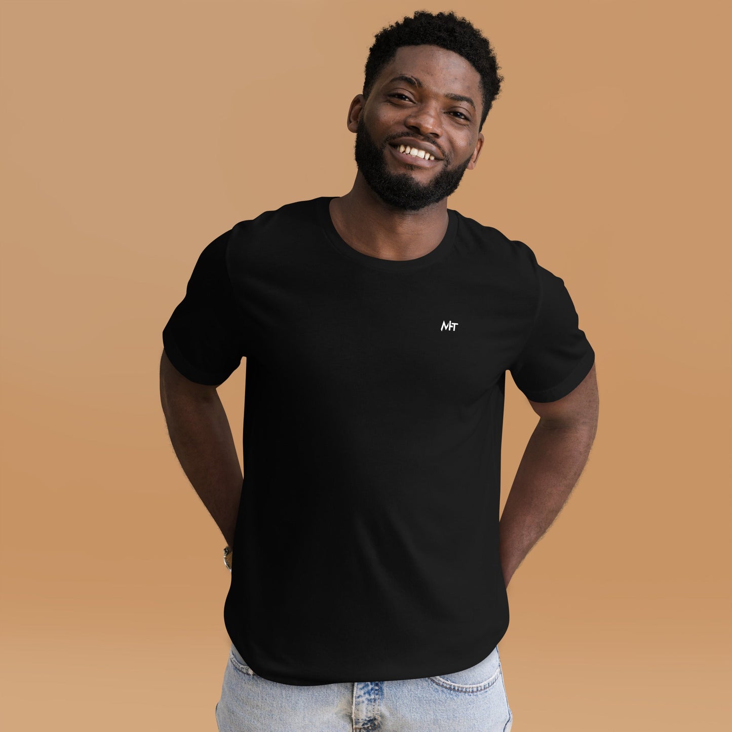 In order to be irreplaceable, one must always be different Unisex t-shirt ( Back Print ) by DarkByteGear