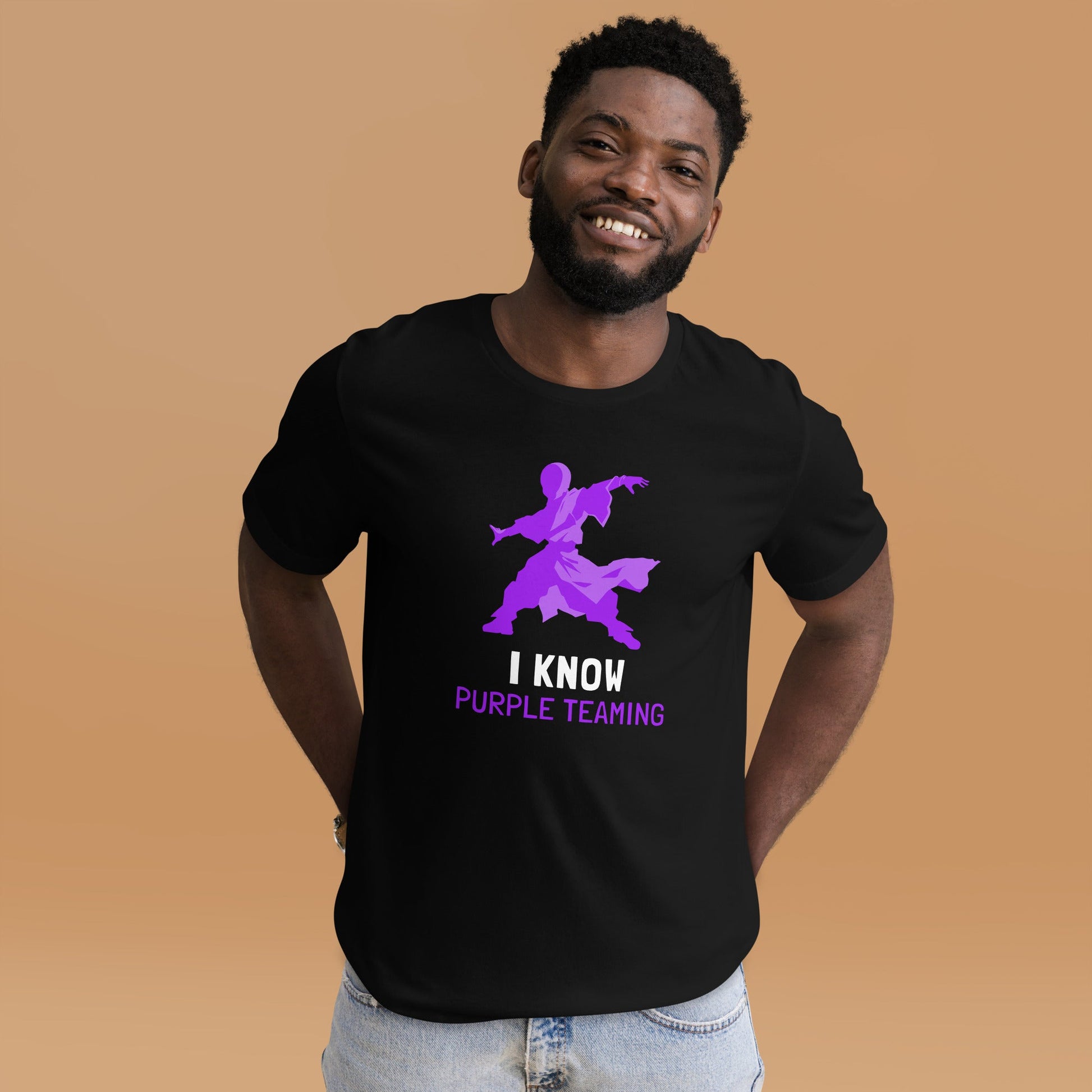 I Know Purple Teaming - Unisex t-shirt by DarkByteGear