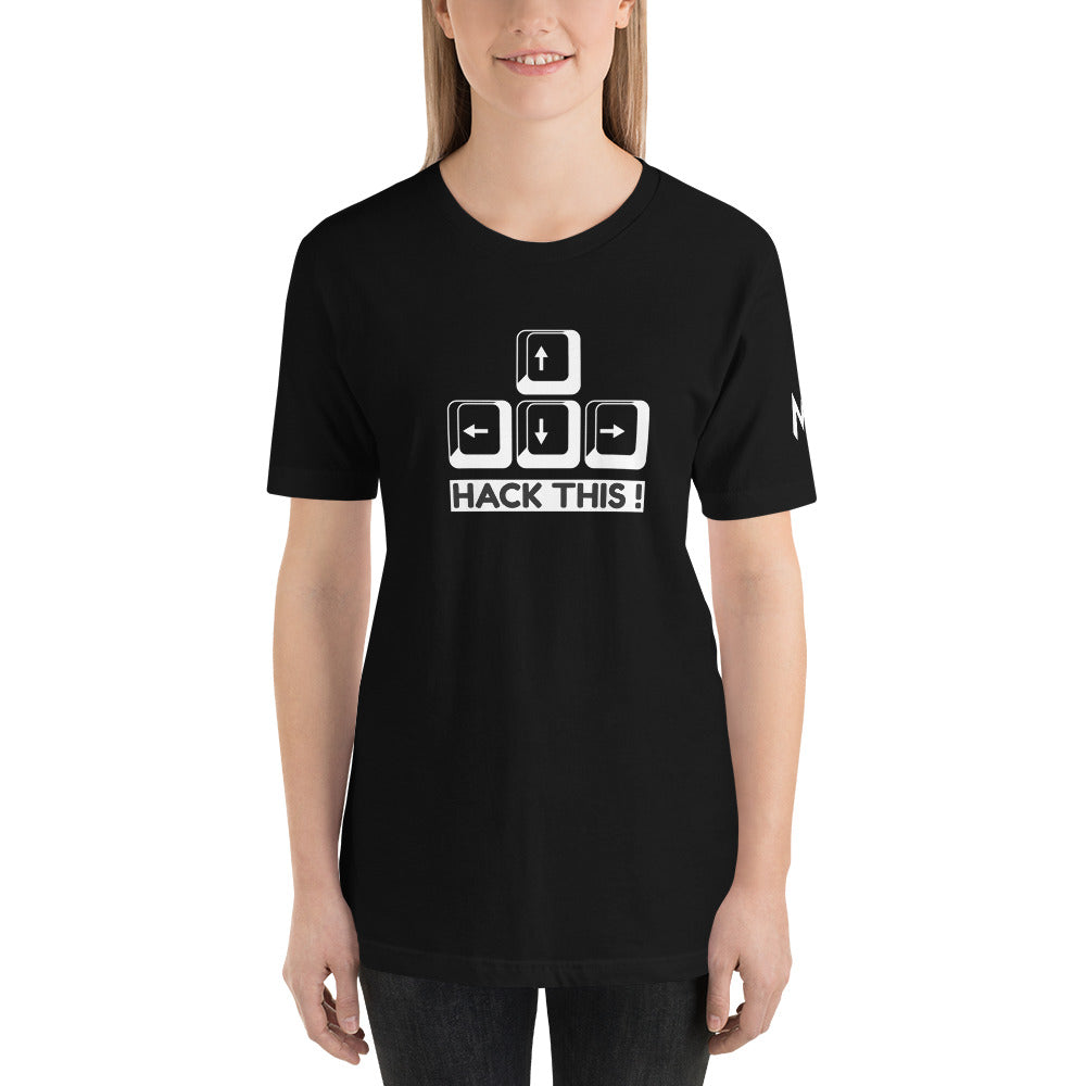 Hack this - Short-Sleeve Unisex T-Shirt by DarkByteGear