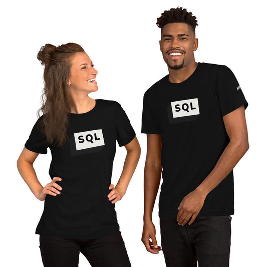 SQL - Unisex t-shirt by DarkByteGear
