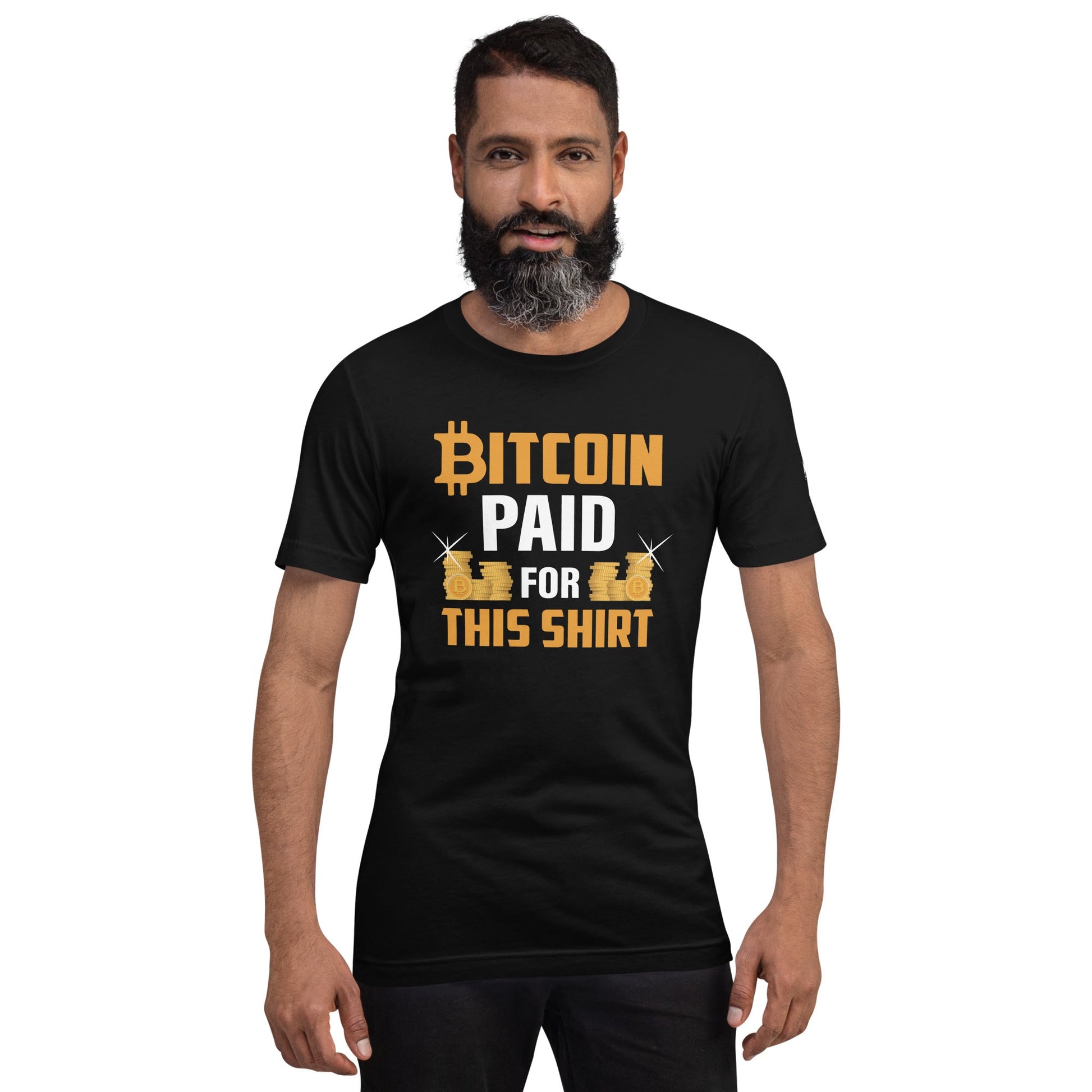 Bitcoin Paid For This Shirt Unisex t-shirt by DarkByteGear
