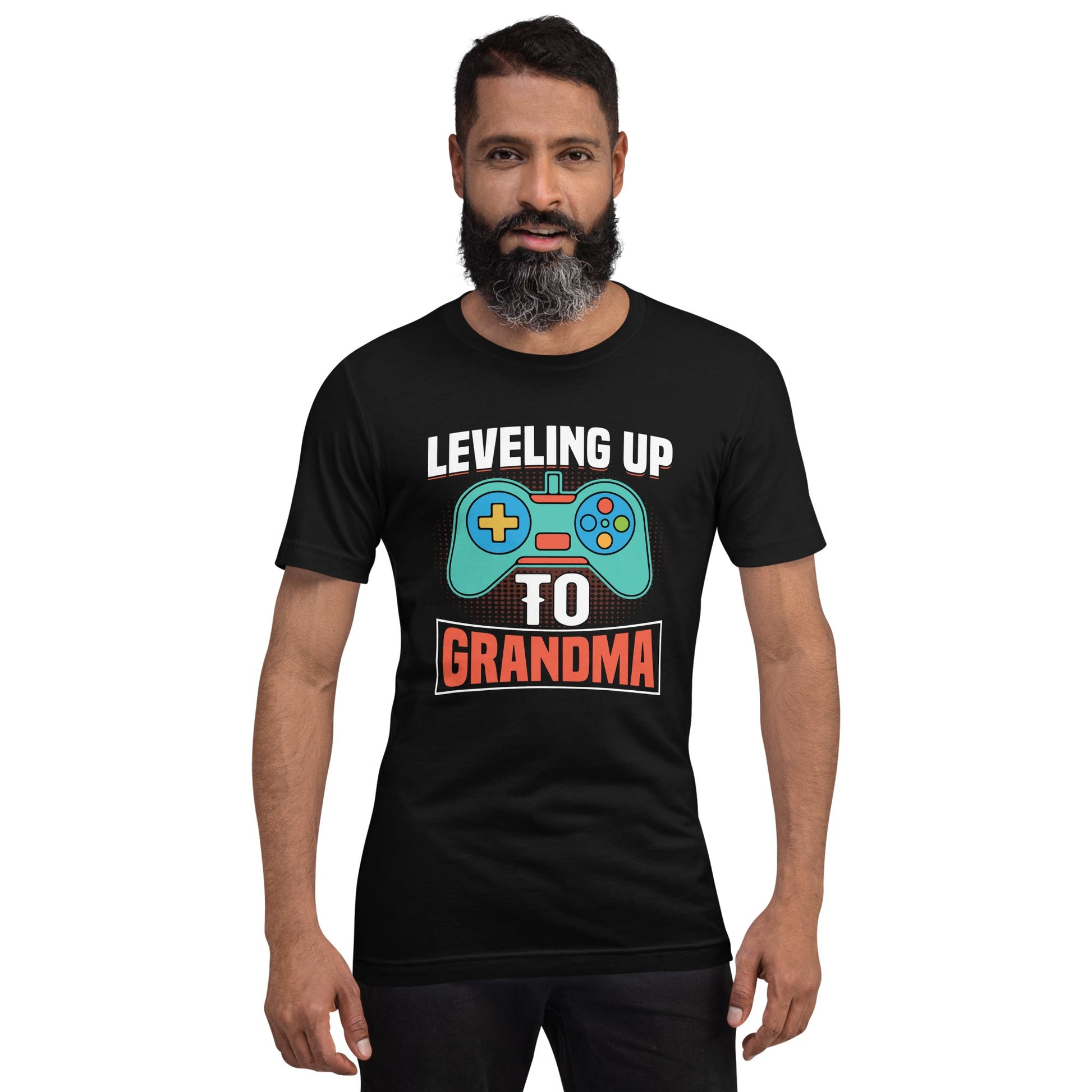 Leveling up to Grandma - Unisex t-shirt by DarkByteGear