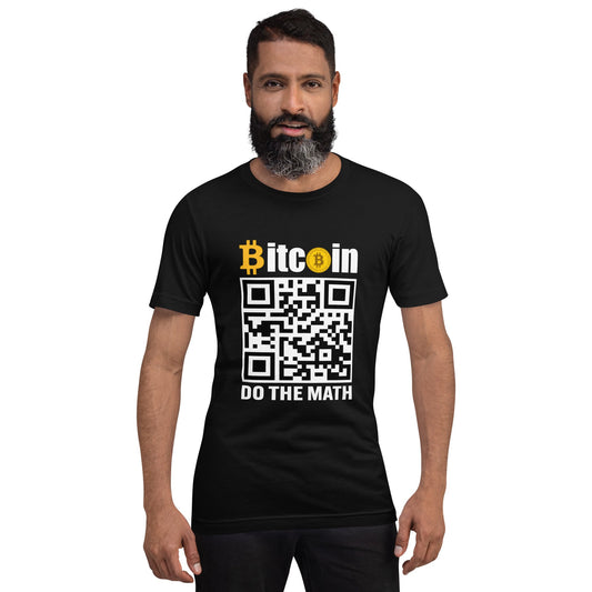 Bitcoin Do the math Unisex t-shirt by DarkByteGear