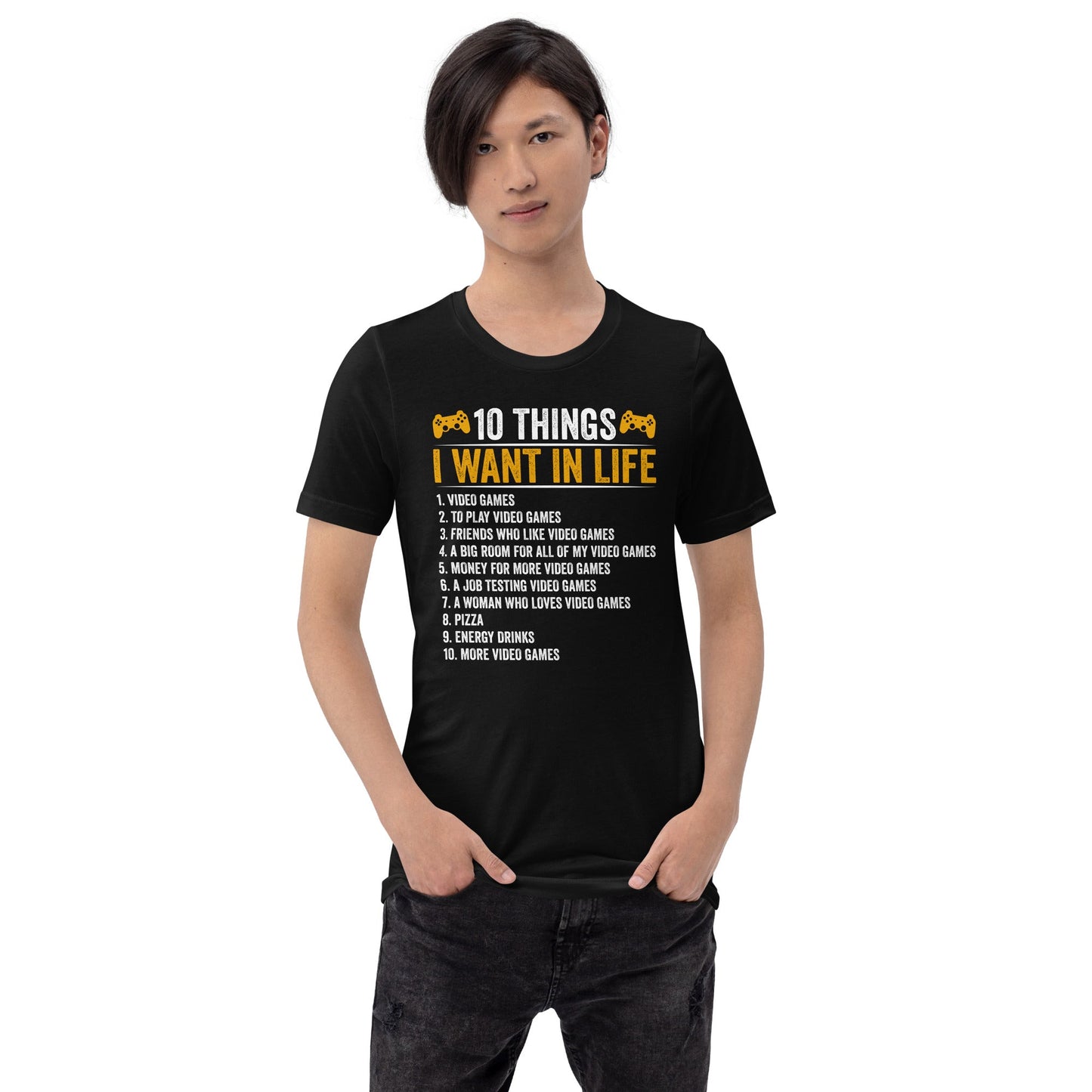 10 Things I Want In Life (Swarna) Unisex t-shirt by DarkByteGear