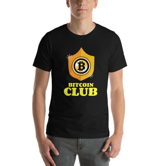 BITCOIN CLUB V2 - Unisex t-shirt by DarkByteGear
