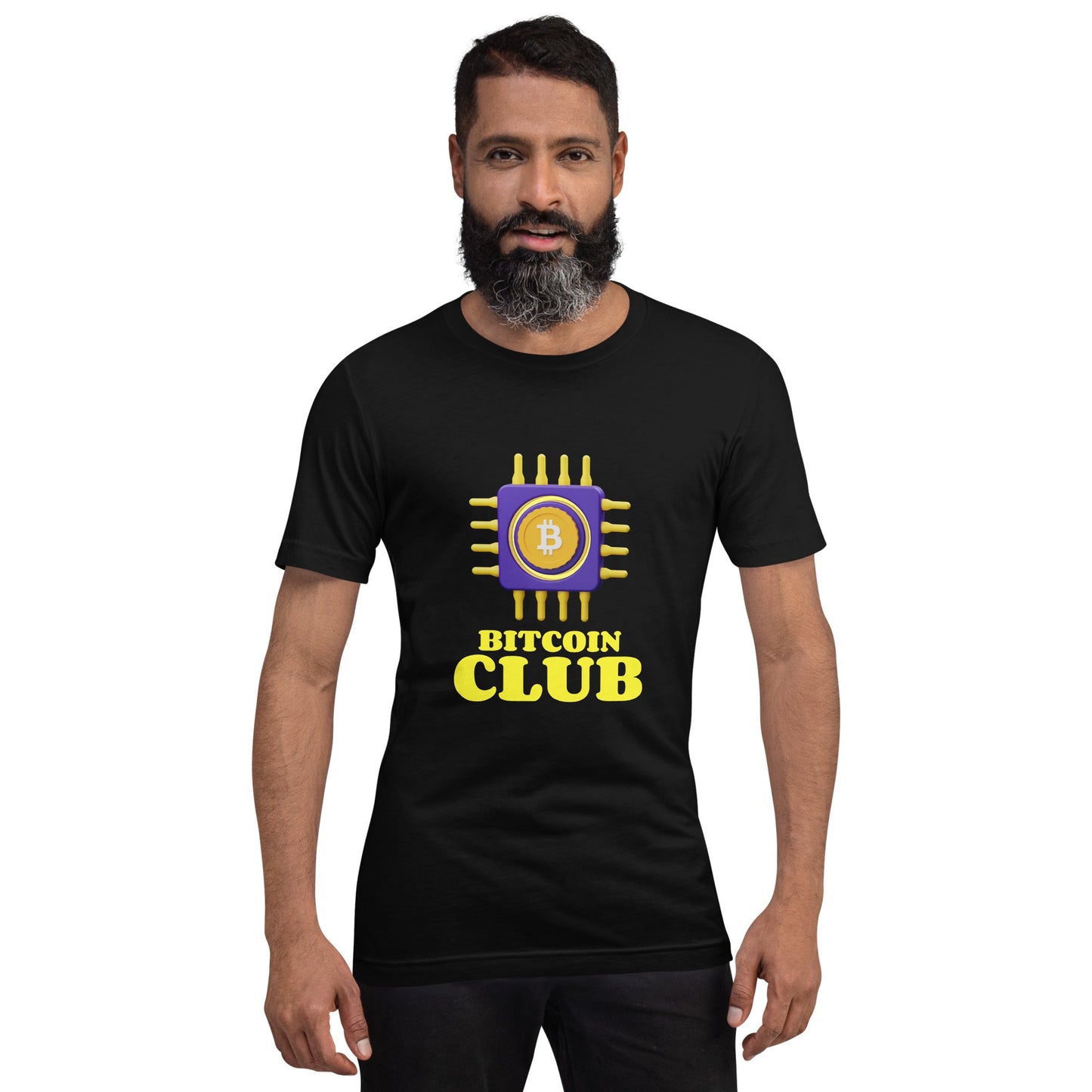 BITCOIN CLUB V2 - Unisex t-shirt by DarkByteGear