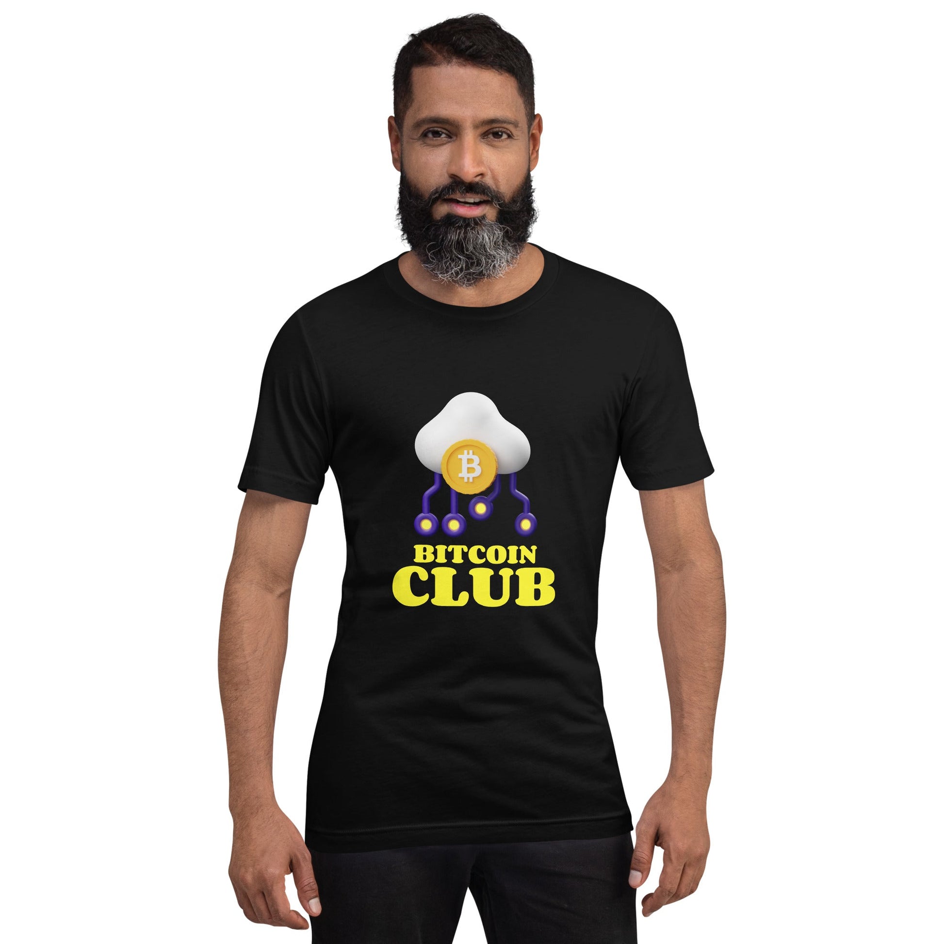 BITCOIN CLUB V4 - Unisex t-shirt by DarkByteGear