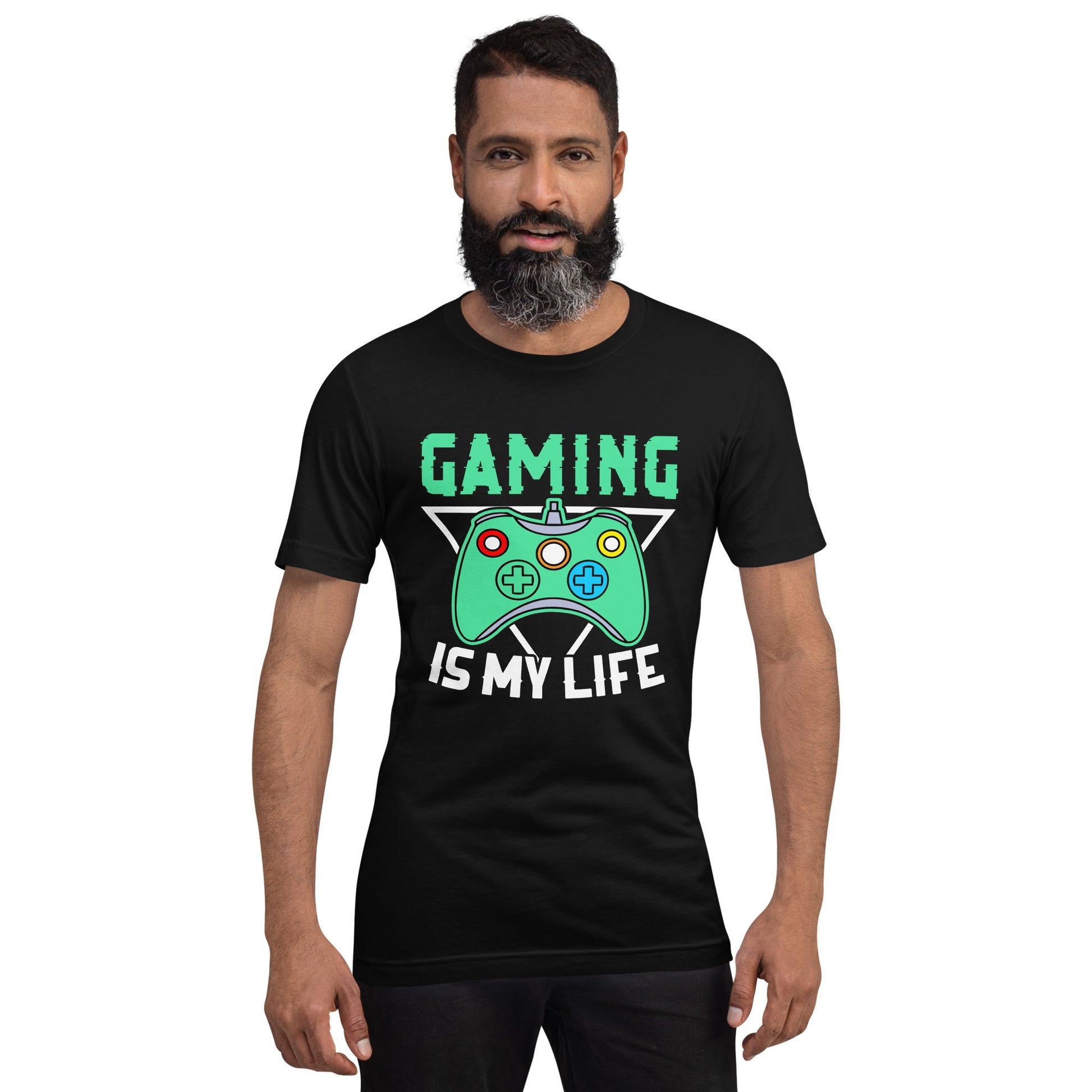 Gaming Is My Life - Unisex t-shirt by DarkByteGear