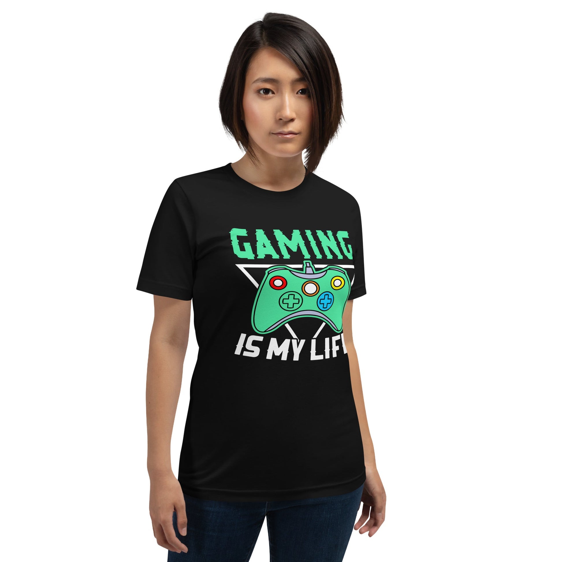 Gaming Is My Life - Unisex t-shirt by DarkByteGear