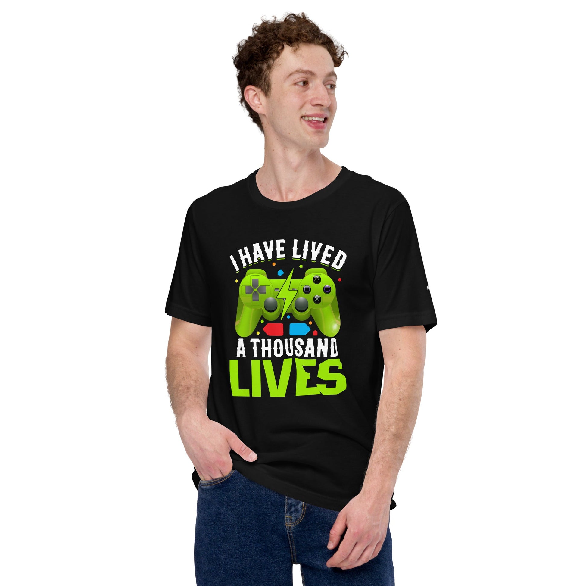 I have lived a thousand lives Unisex t-shirt by DarkByteGear