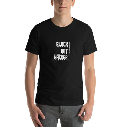 Black Hat Hacker V14 Unisex t-shirt by DarkByteGear