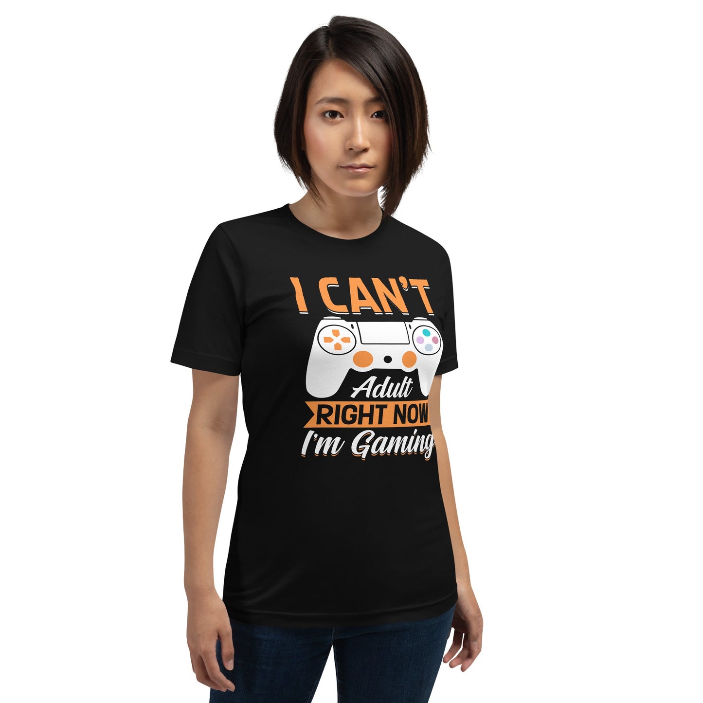 I can't Adult right now, I am Gaming Unisex t-shirt by DarkByteGear