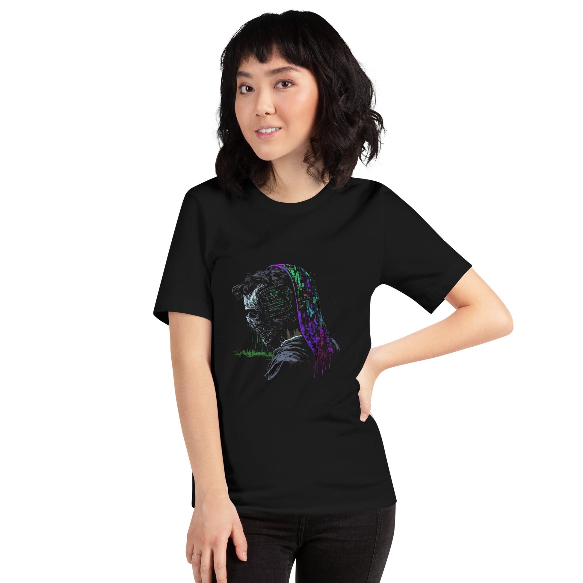 Cyberware Assassin V57 Unisex t-shirt by DarkByteGear