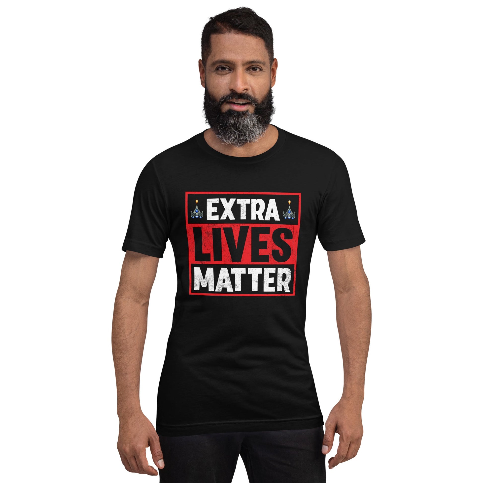 Extra Lives Matter Unisex t-shirt by DarkByteGear
