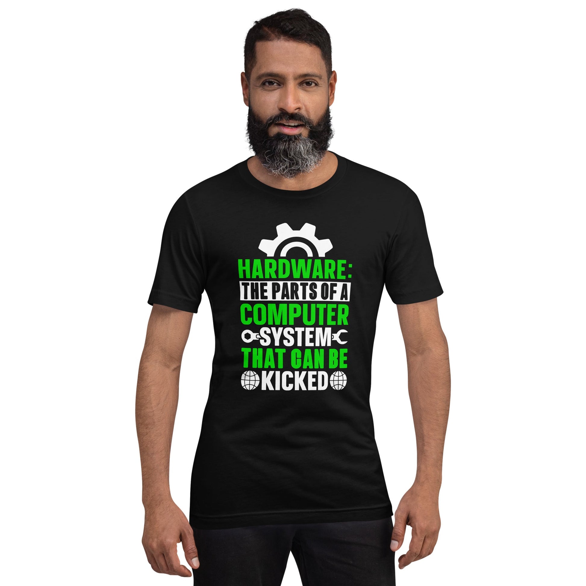 Hardware: The Part of a Computer System - Unisex t-shirt by DarkByteGear