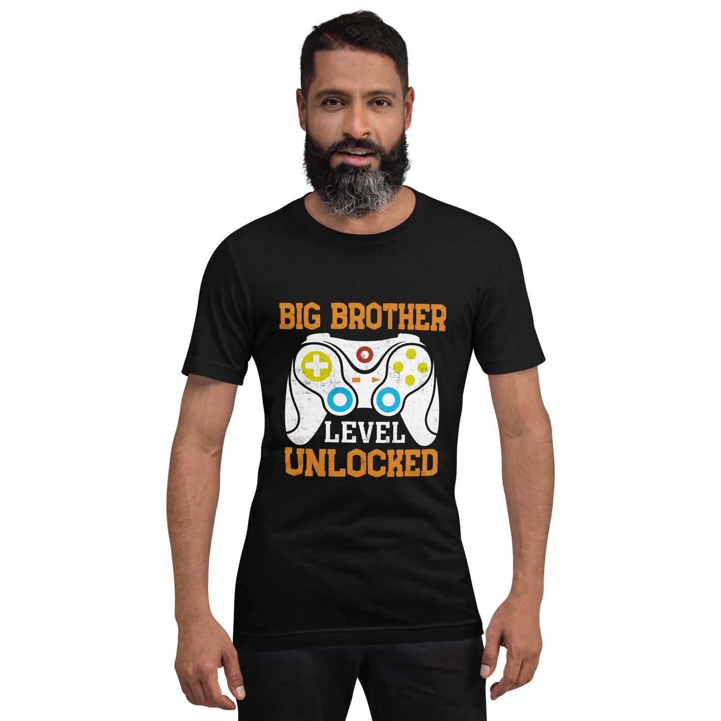 Big Brother Level Unlocked Unisex t-shirt by DarkByteGear